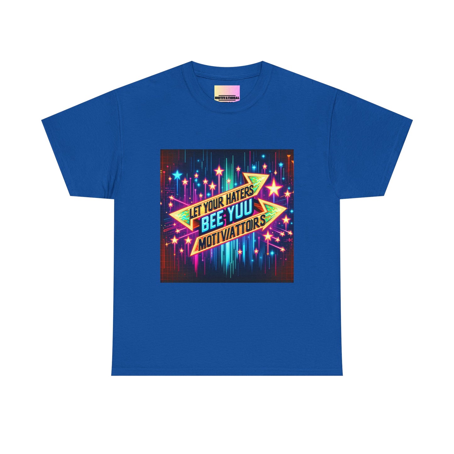 Vibrant Motivational Tee, Unisex Heavy Cotton Tee, Inspirational Shirt, Gift for Friends, Encouragement T-shirt, Positive Vibe Apparel