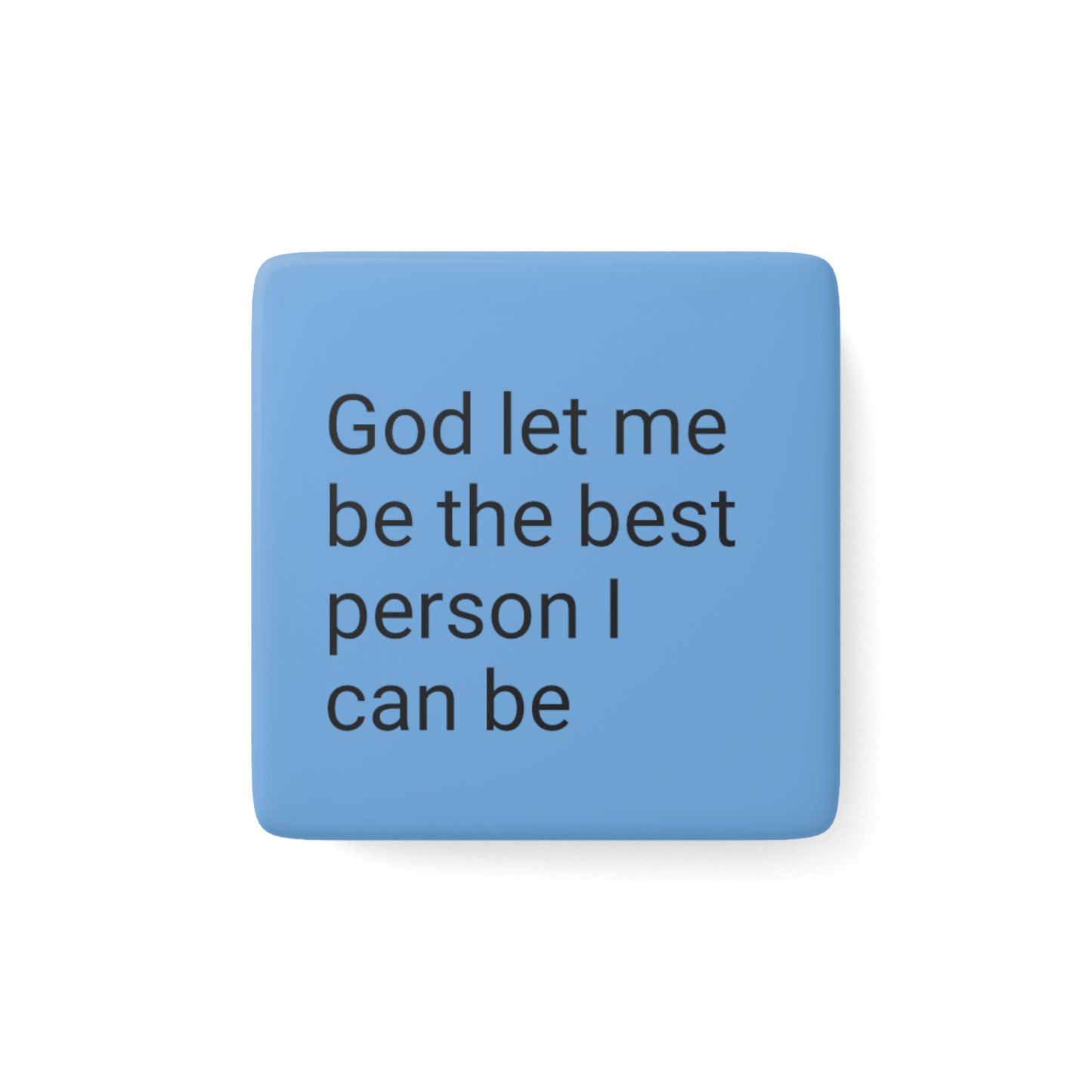 Porcelain Magnet, Square