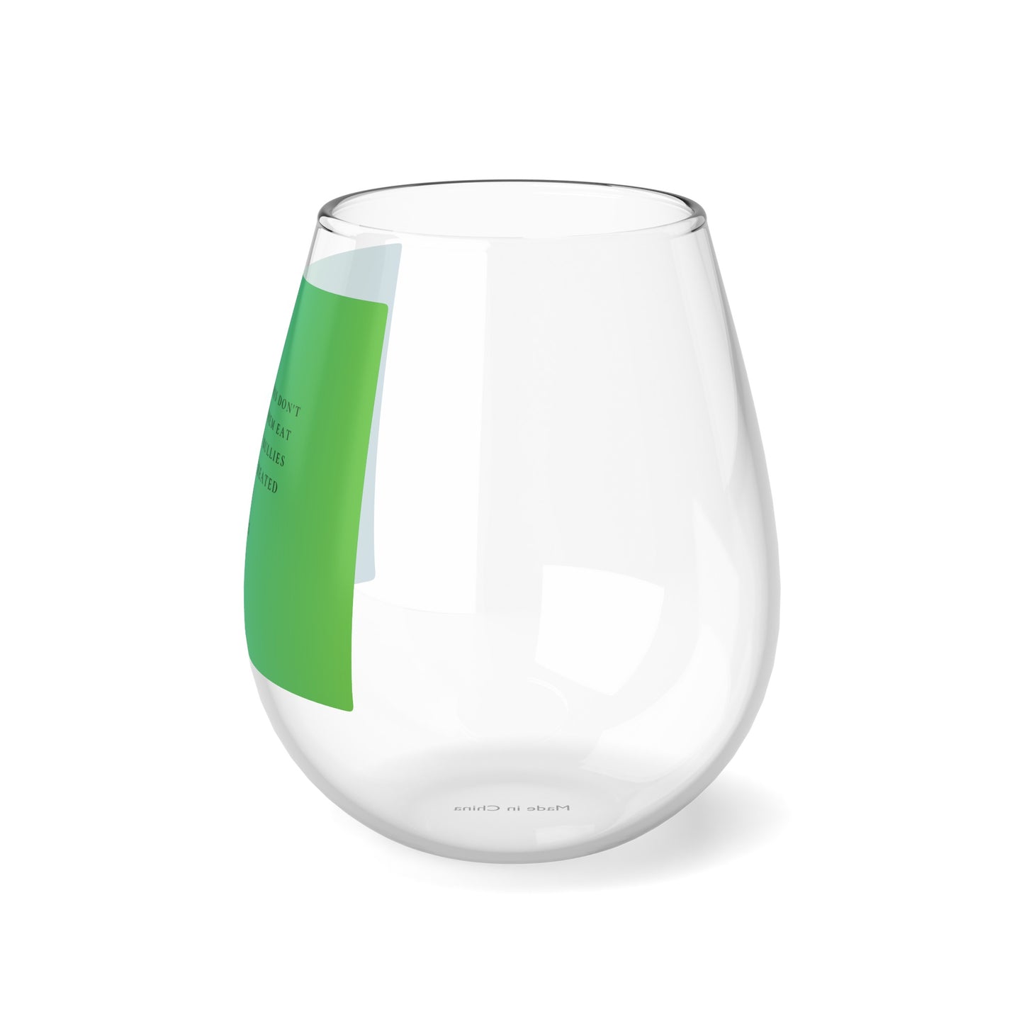 Stemless Wine Glass, 11.75oz