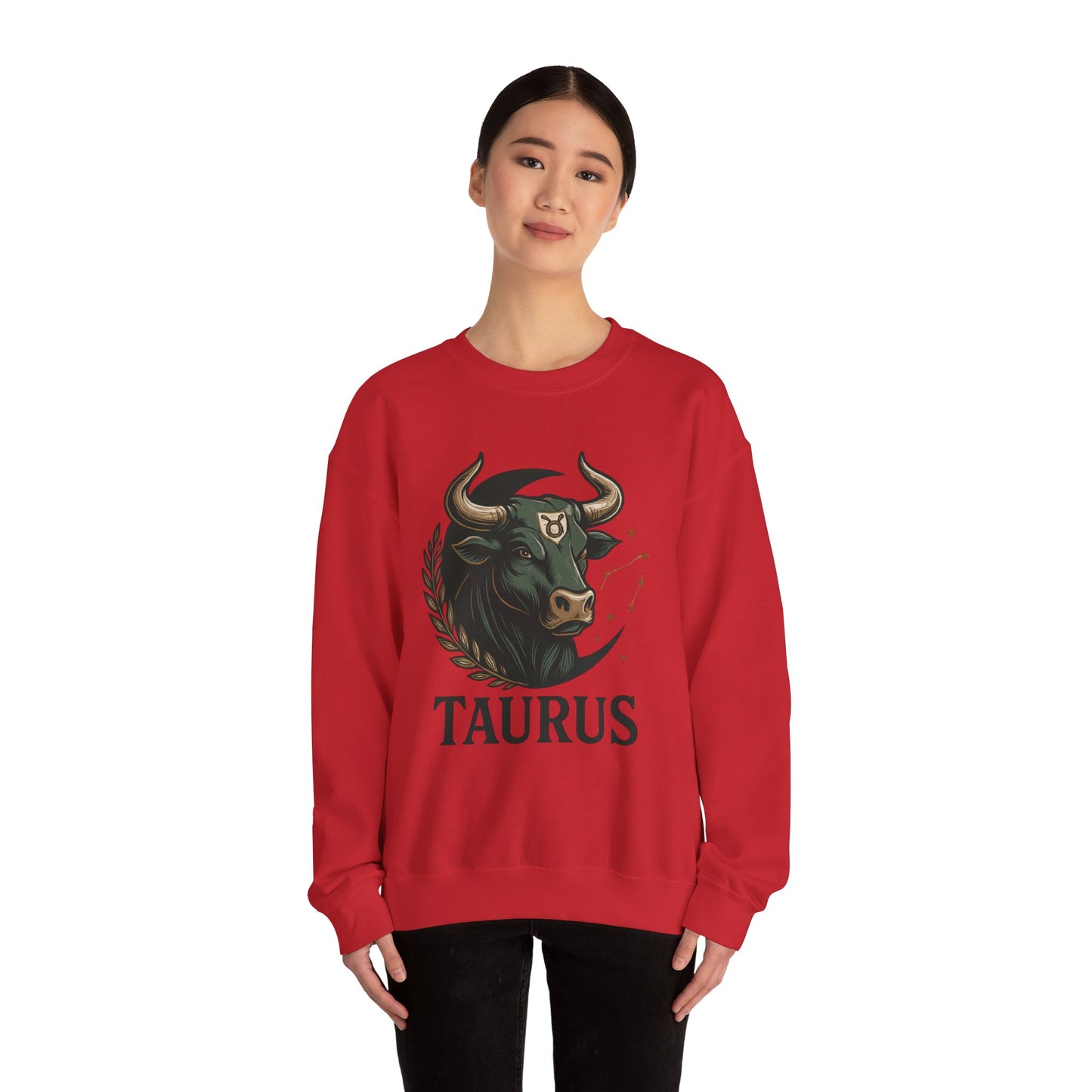 Taurus Zodiac Sweatshirt — Bull Constellation Astrology Crewneck
