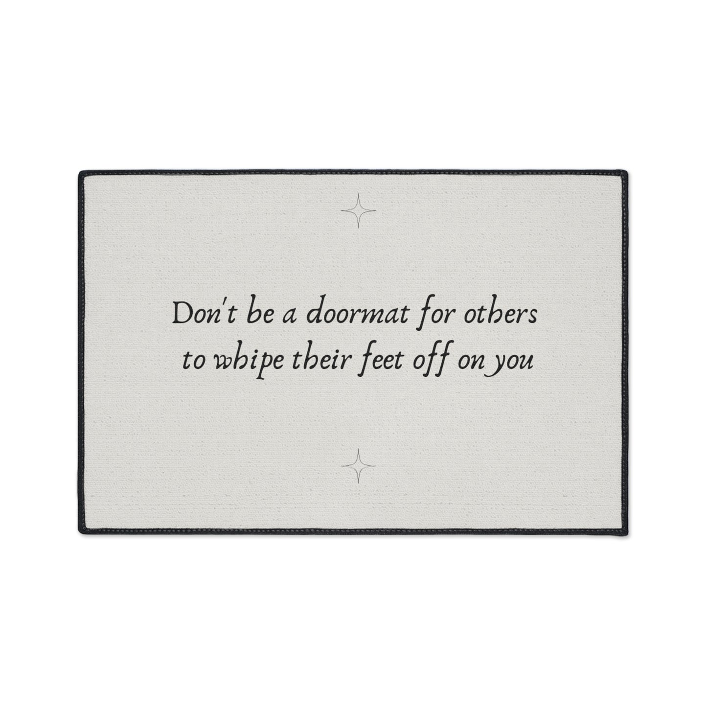 Inspirational Heavy Duty Floor Mat - Welcome Home Doormat, Entryway Mat, Funny Quote Rug, Housewarming Gift, Durable Outdoor Mat