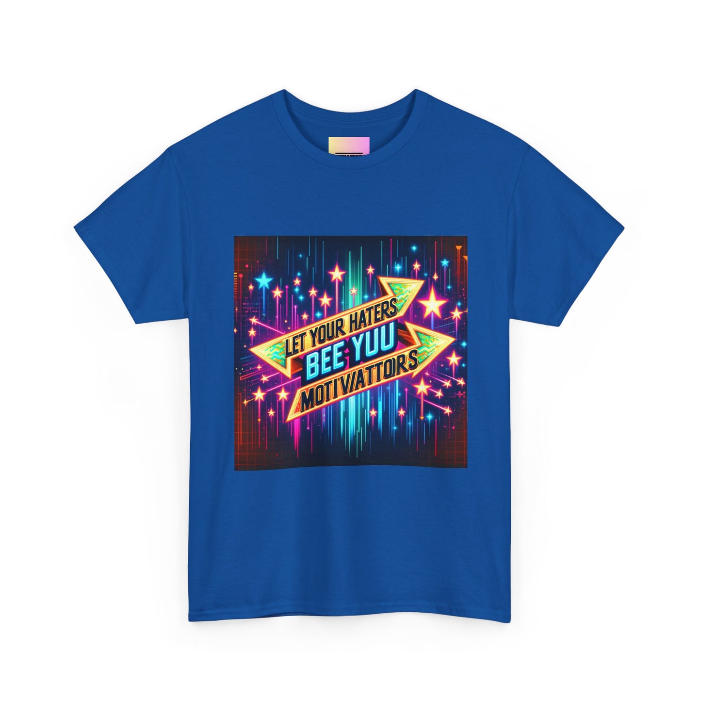 Vibrant Motivational Tee, Unisex Heavy Cotton Tee, Inspirational Shirt, Gift for Friends, Encouragement T-shirt, Positive Vibe Apparel