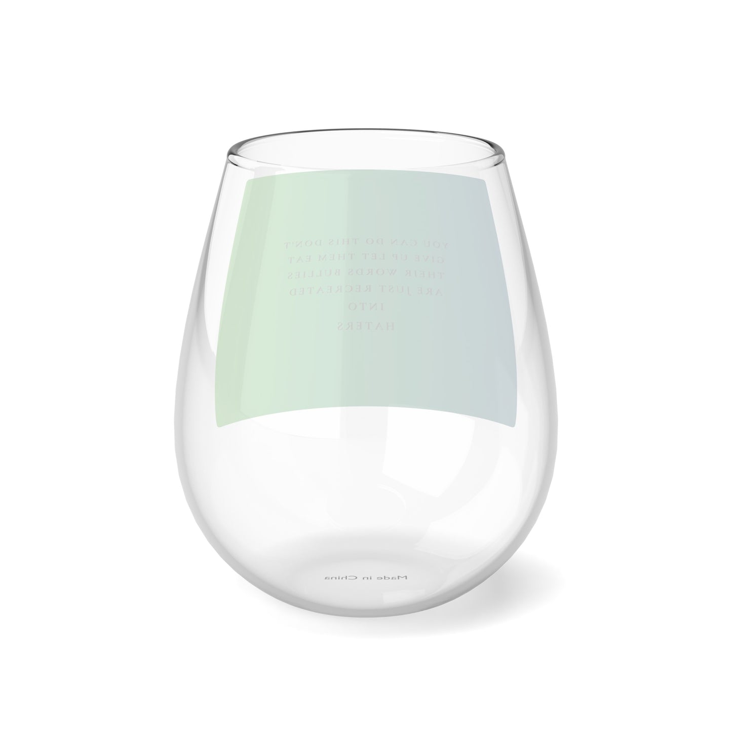 Stemless Wine Glass, 11.75oz