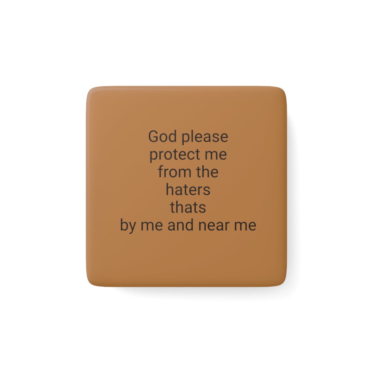 Porcelain Magnet, Square