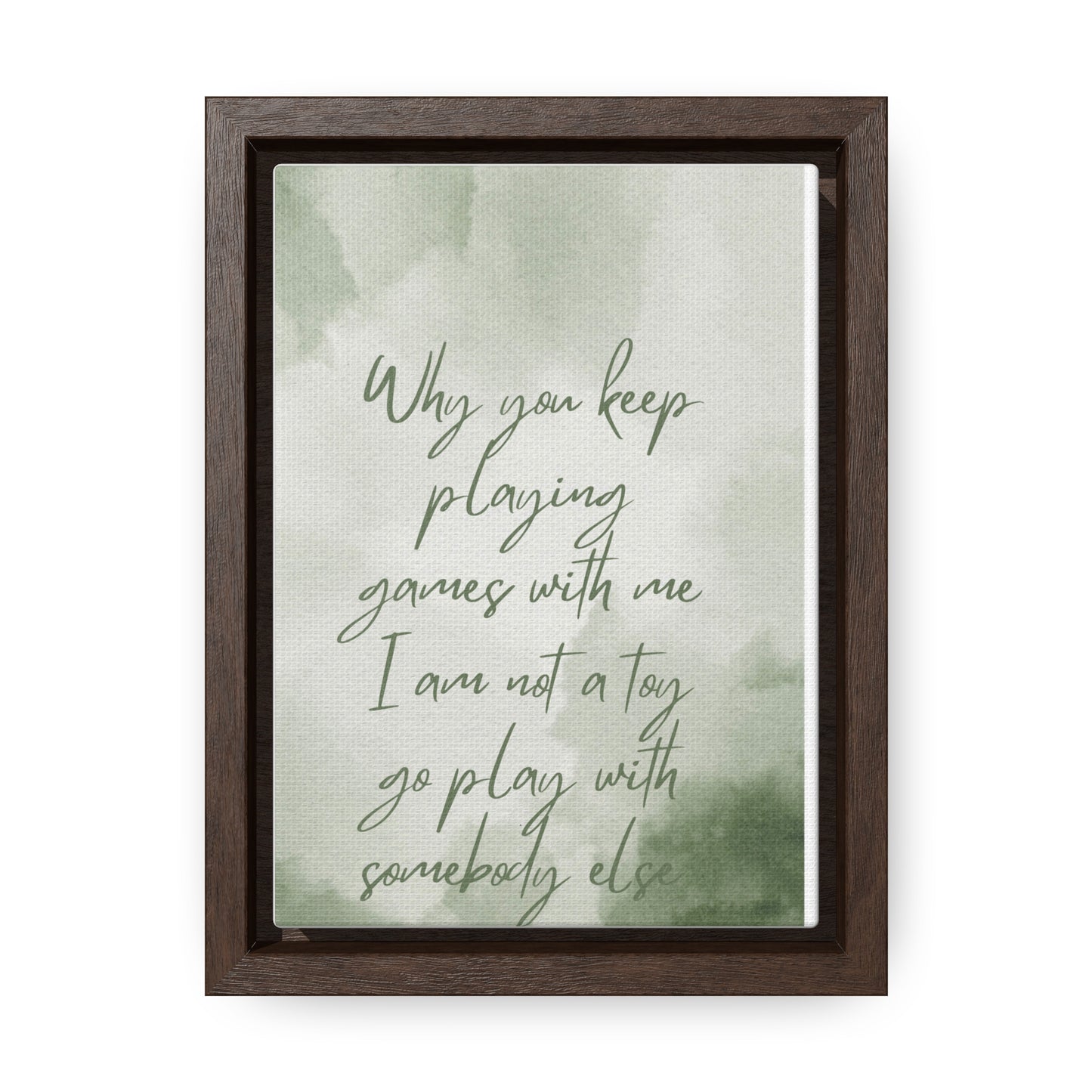 Gallery Canvas Wraps, Vertical Frame