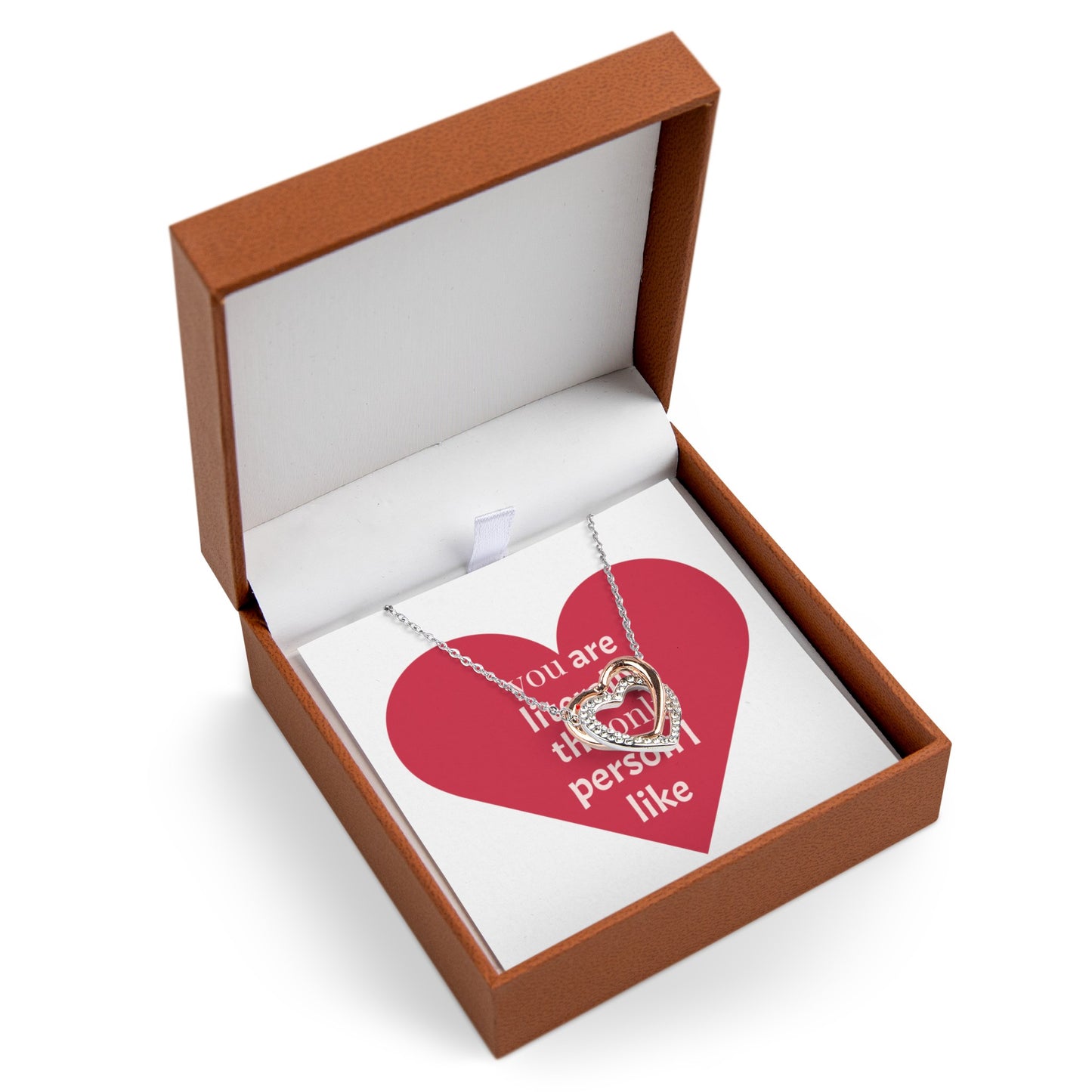 Twin Hearts Necklace