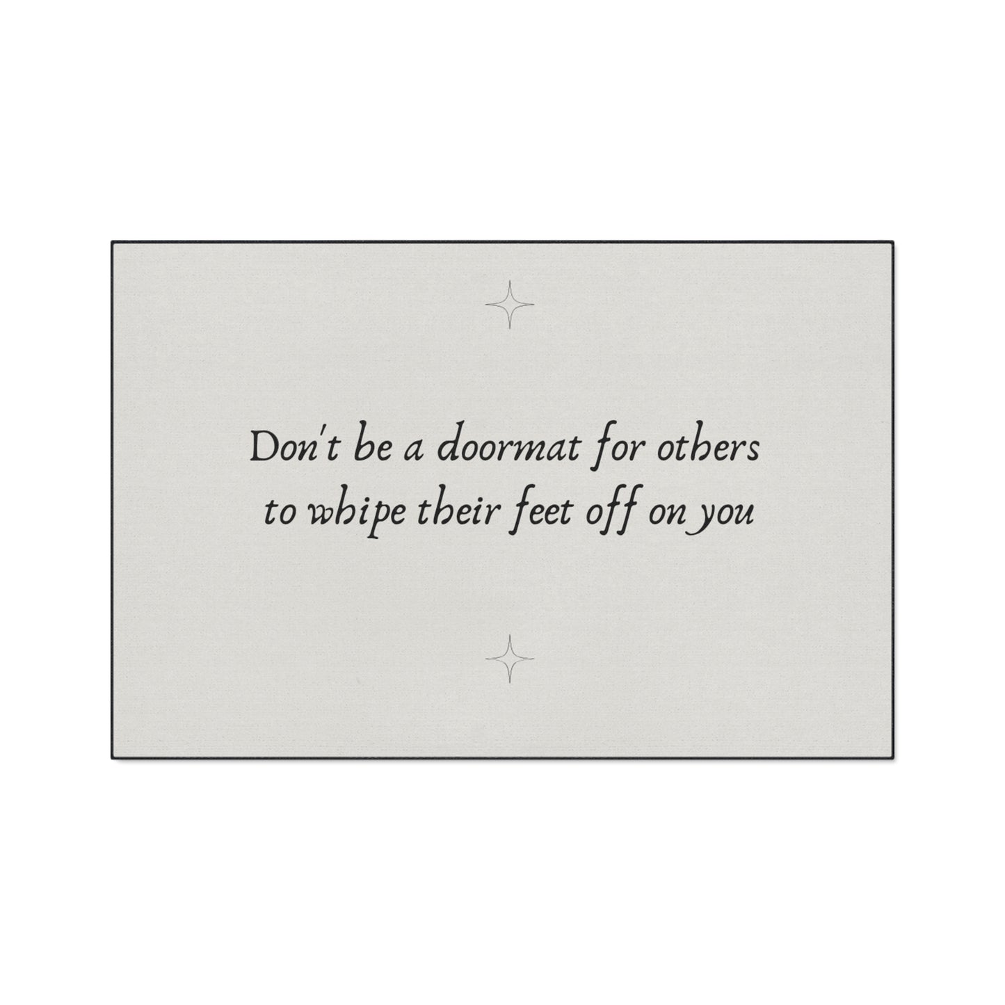 Inspirational Heavy Duty Floor Mat - Welcome Home Doormat, Entryway Mat, Funny Quote Rug, Housewarming Gift, Durable Outdoor Mat