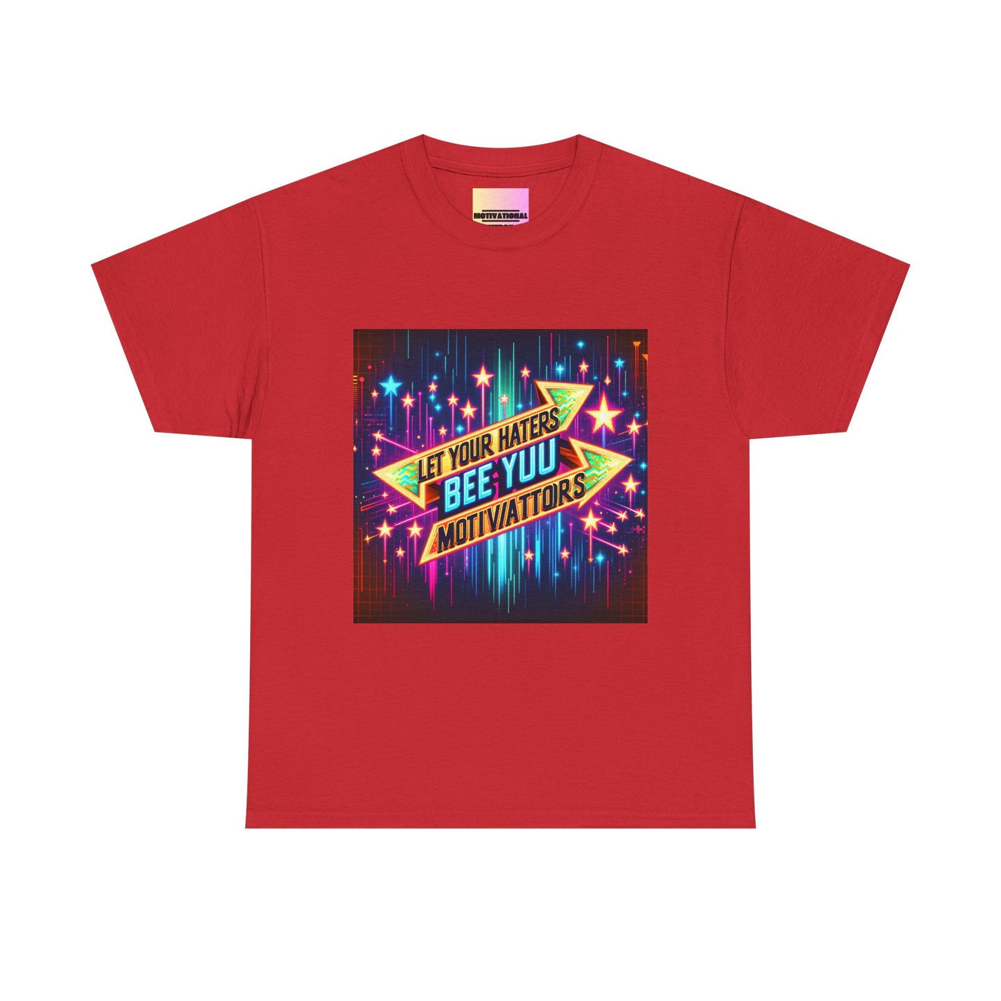 Vibrant Motivational Tee, Unisex Heavy Cotton Tee, Inspirational Shirt, Gift for Friends, Encouragement T-shirt, Positive Vibe Apparel