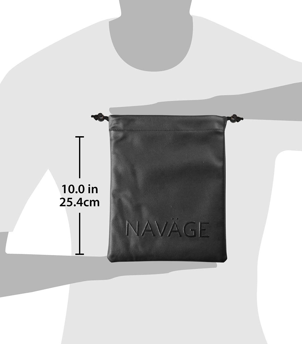 Navage Deluxe Bundle Nasal Irrigation System - Saline Nasal Rinse Kit with 1 Nose Cleaner, 20 Salt Pods, Black Travel Bag and 1 Countertop Caddy