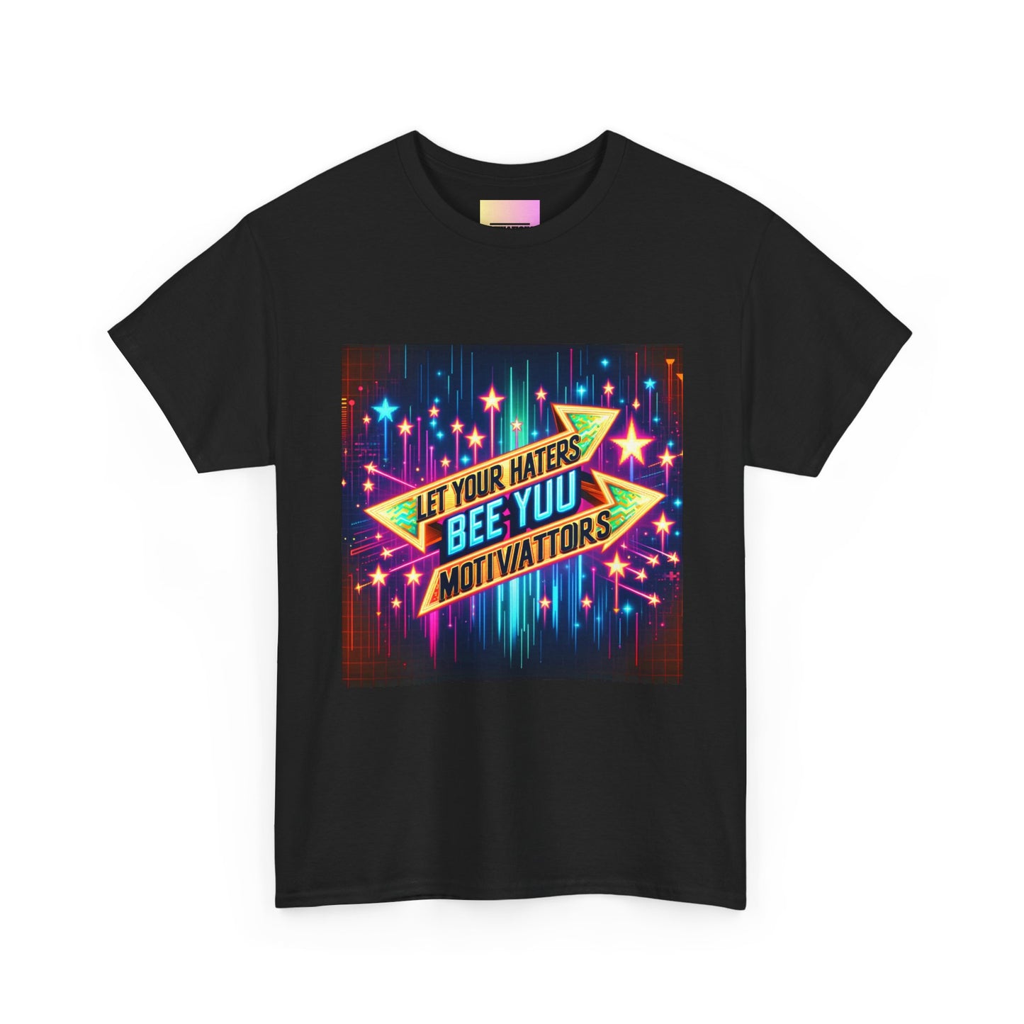 Vibrant Motivational Tee, Unisex Heavy Cotton Tee, Inspirational Shirt, Gift for Friends, Encouragement T-shirt, Positive Vibe Apparel