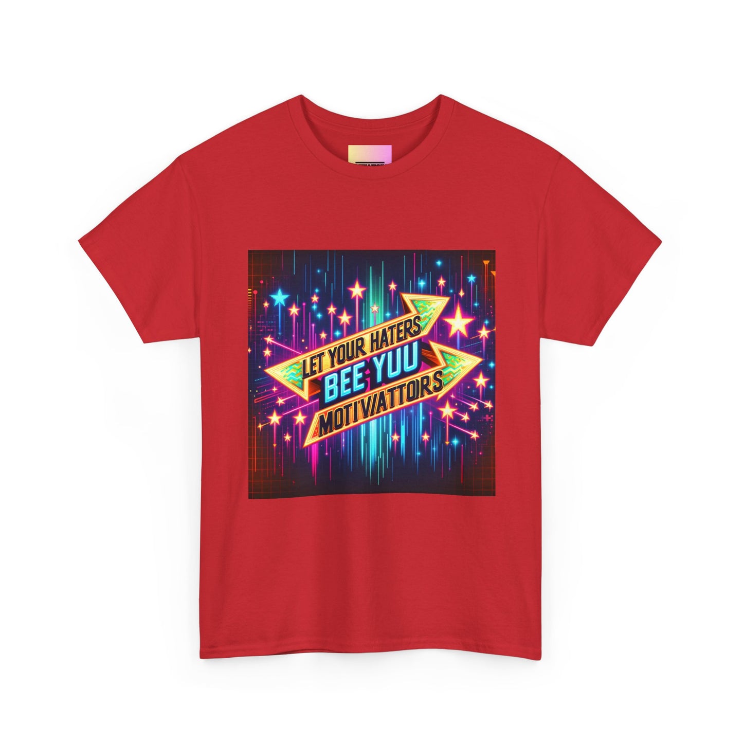 Vibrant Motivational Tee, Unisex Heavy Cotton Tee, Inspirational Shirt, Gift for Friends, Encouragement T-shirt, Positive Vibe Apparel