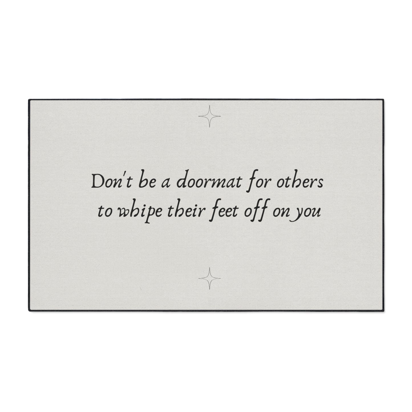 Inspirational Heavy Duty Floor Mat - Welcome Home Doormat, Entryway Mat, Funny Quote Rug, Housewarming Gift, Durable Outdoor Mat