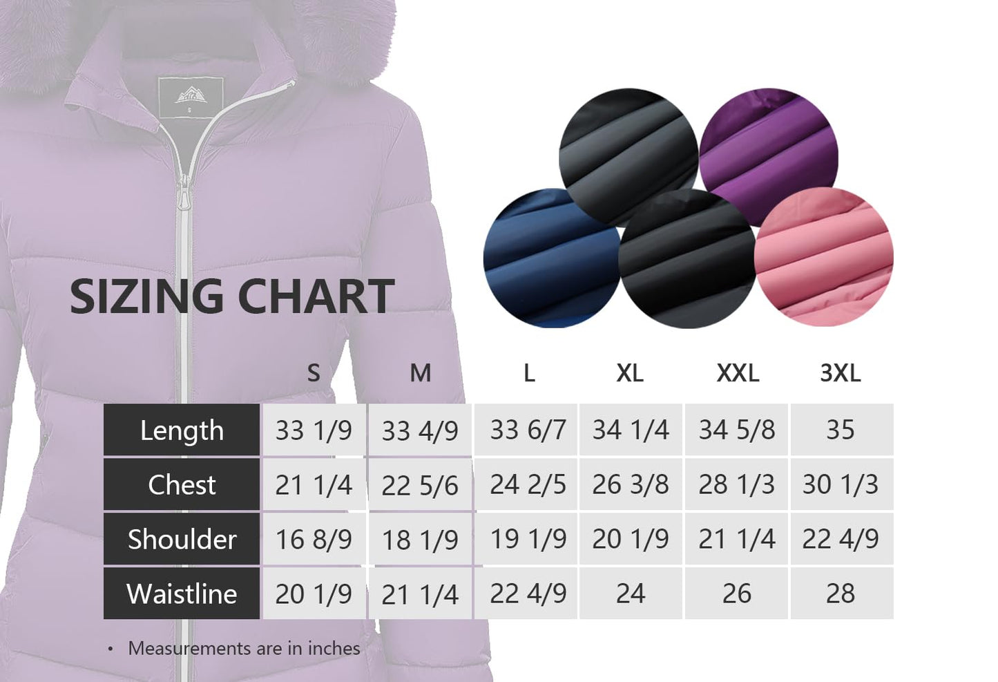 MOERDENG Women's Winter Windproof Warm Down Coats Waterproof Thicken Hooded fashions Puffer Jacket