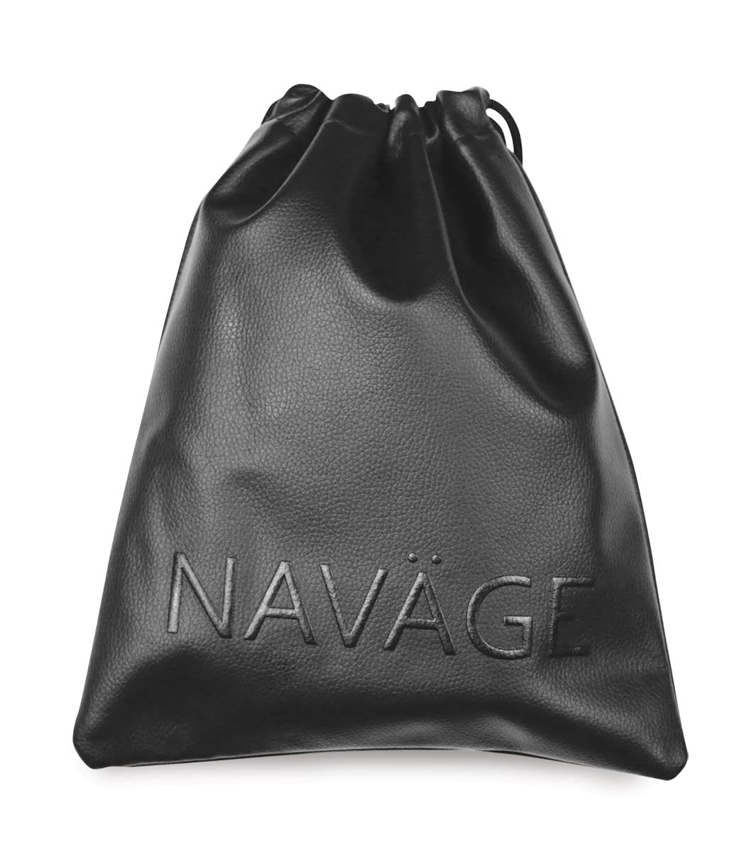 Navage Deluxe Bundle Nasal Irrigation System - Saline Nasal Rinse Kit with 1 Nose Cleaner, 20 Salt Pods, Black Travel Bag and 1 Countertop Caddy
