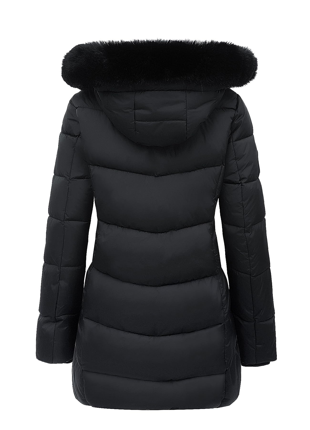 MOERDENG Women's Winter Windproof Warm Down Coats Waterproof Thicken Hooded fashions Puffer Jacket