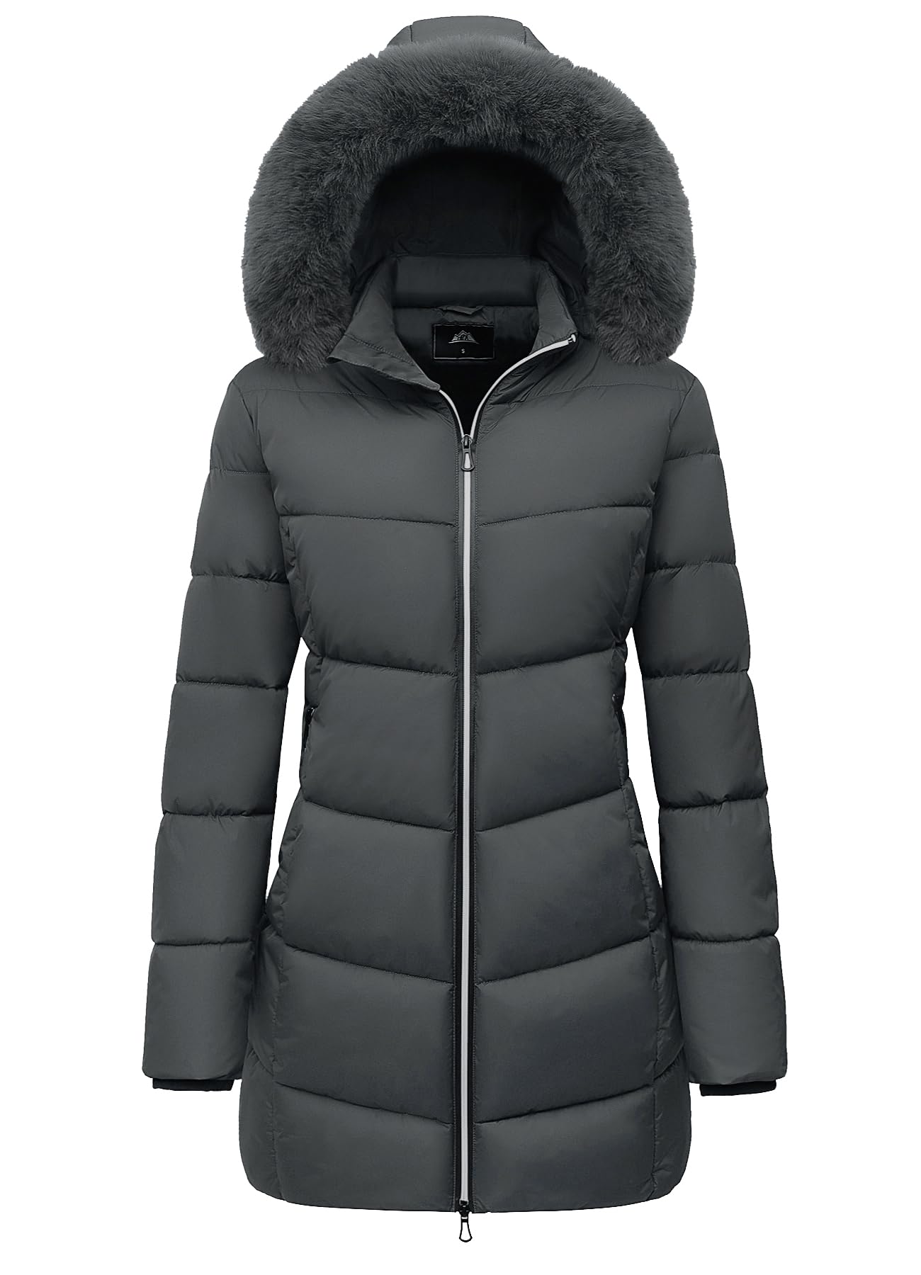 MOERDENG Women's Winter Windproof Warm Down Coats Waterproof Thicken Hooded fashions Puffer Jacket