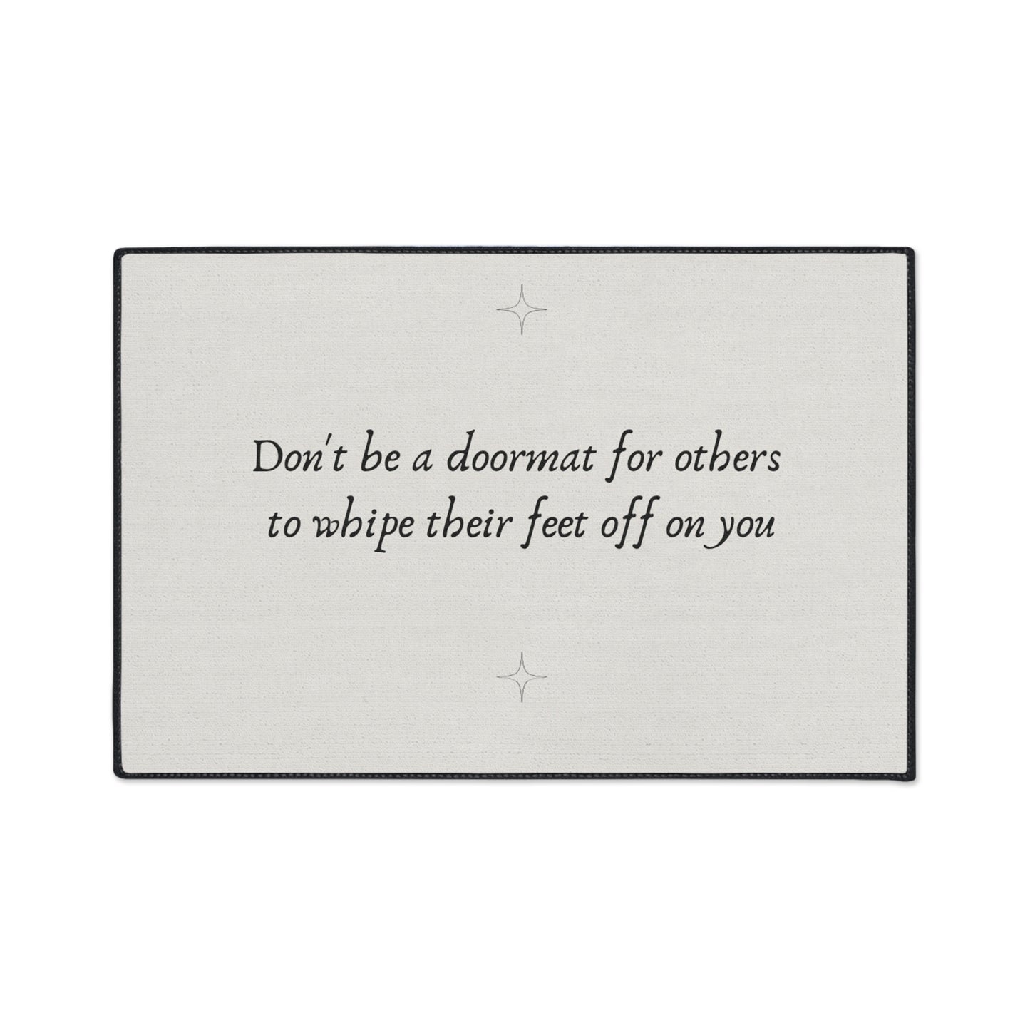 Inspirational Heavy Duty Floor Mat - Welcome Home Doormat, Entryway Mat, Funny Quote Rug, Housewarming Gift, Durable Outdoor Mat