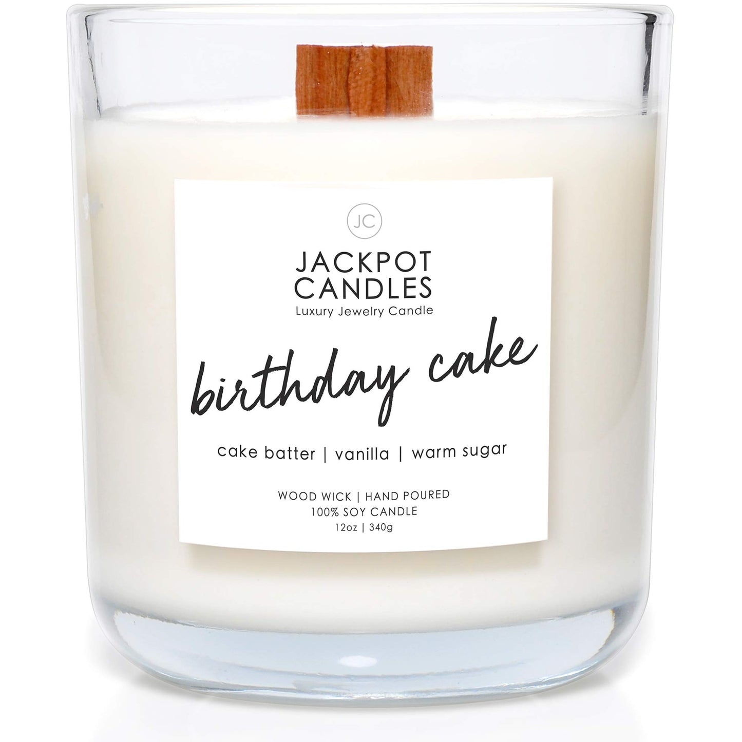 Jackpot Candles Birthday Cake Candle with Ring Inside (Surprise Jewelry Valued at $15 to $5,000) Ring Size 7