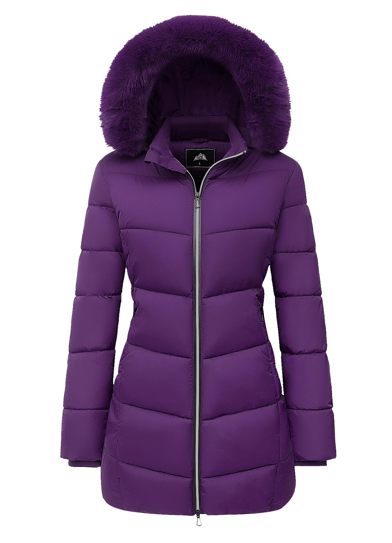 MOERDENG Women's Winter Windproof Warm Down Coats Waterproof Thicken Hooded fashions Puffer Jacket