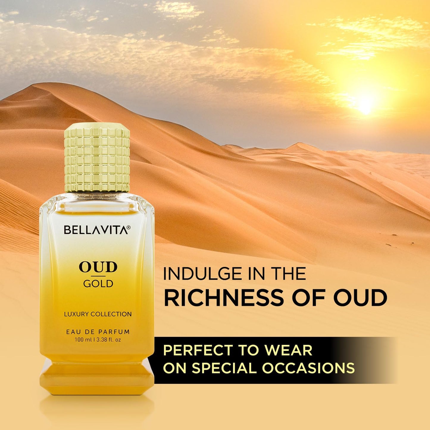 Perfume Set for Women and Men (4x0.68 fl. oz.) | Unisex | Includes: Skai, Fresh, White Oud, Honey Oud | Ideal for trials, gifting, or mix-and-match