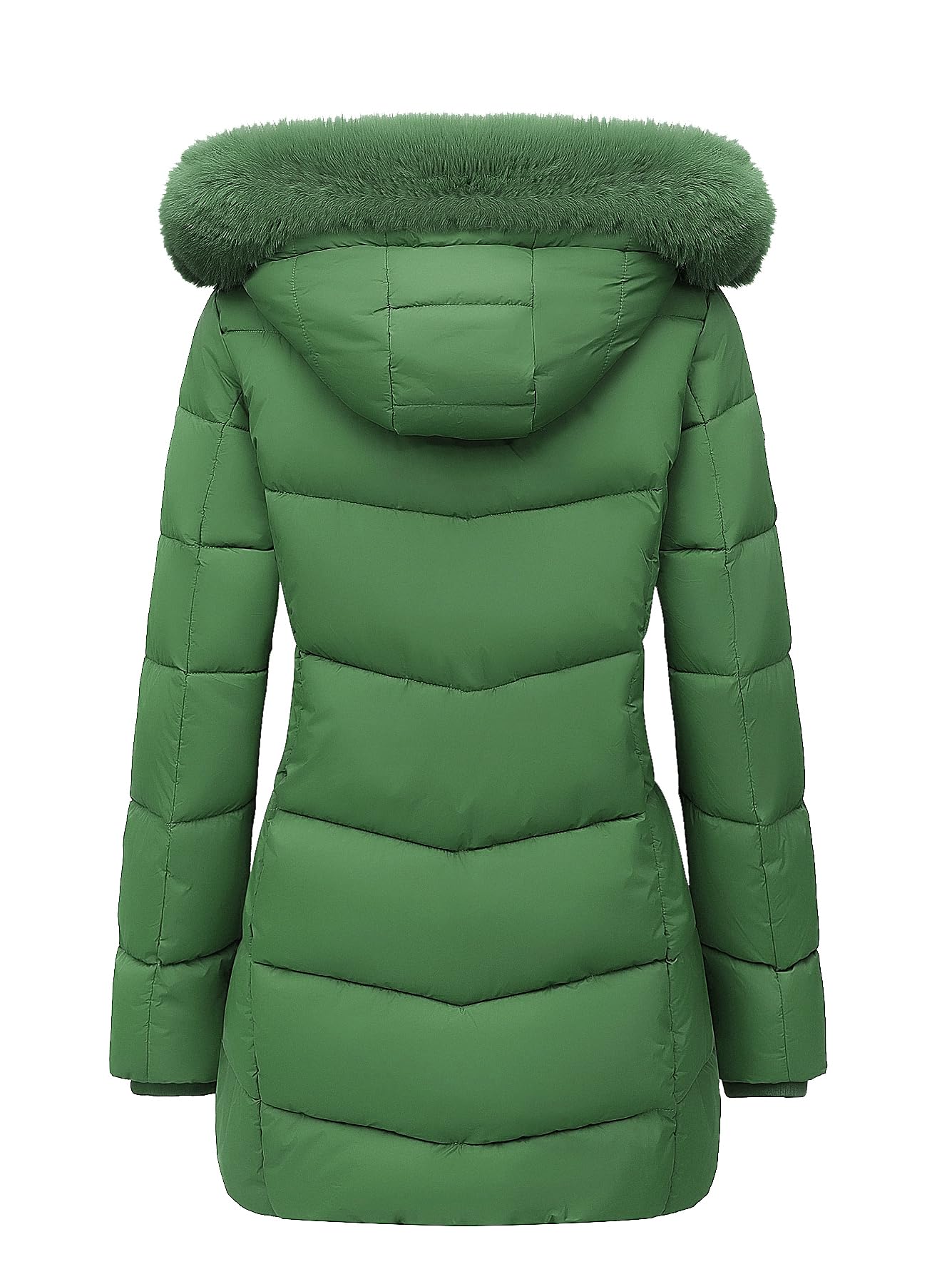 MOERDENG Women's Winter Windproof Warm Down Coats Waterproof Thicken Hooded fashions Puffer Jacket