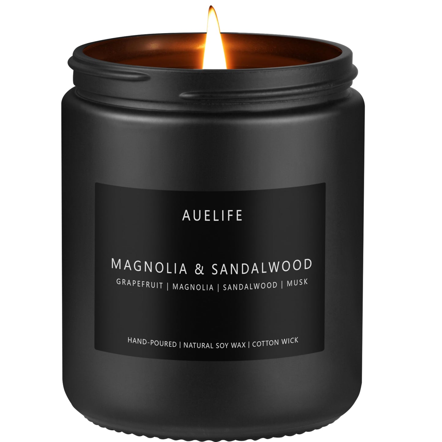 Scented Candles Set | Men Candle Set, Scented Candles for Home, Gifts for Men - 4 Pack Men Candle Gifts Soy Candles Scents of Lavender/Leather/Oak/Smoke & Vanilla