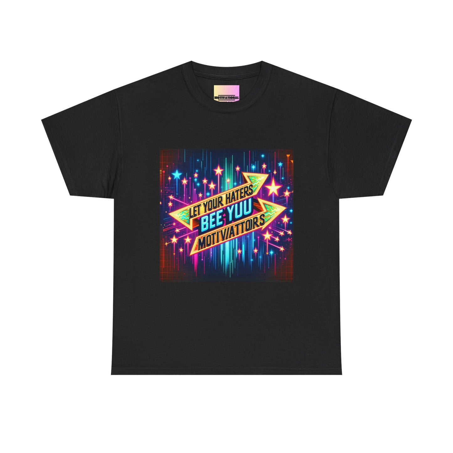 Vibrant Motivational Tee, Unisex Heavy Cotton Tee, Inspirational Shirt, Gift for Friends, Encouragement T-shirt, Positive Vibe Apparel