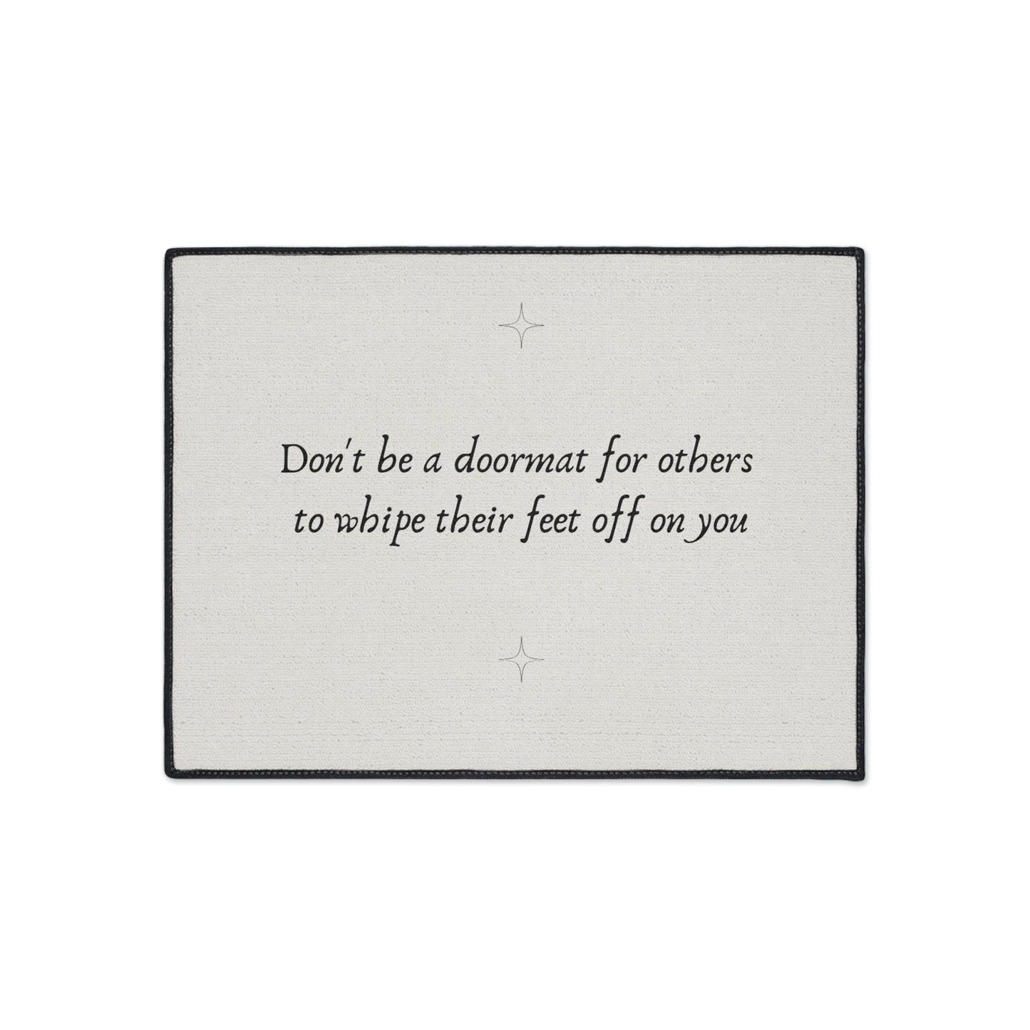 Inspirational Heavy Duty Floor Mat - Welcome Home Doormat, Entryway Mat, Funny Quote Rug, Housewarming Gift, Durable Outdoor Mat