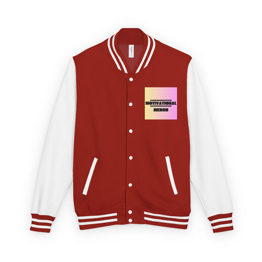 Letterman Jacket — Retro "HATERS" Graphic Varsity Jacket