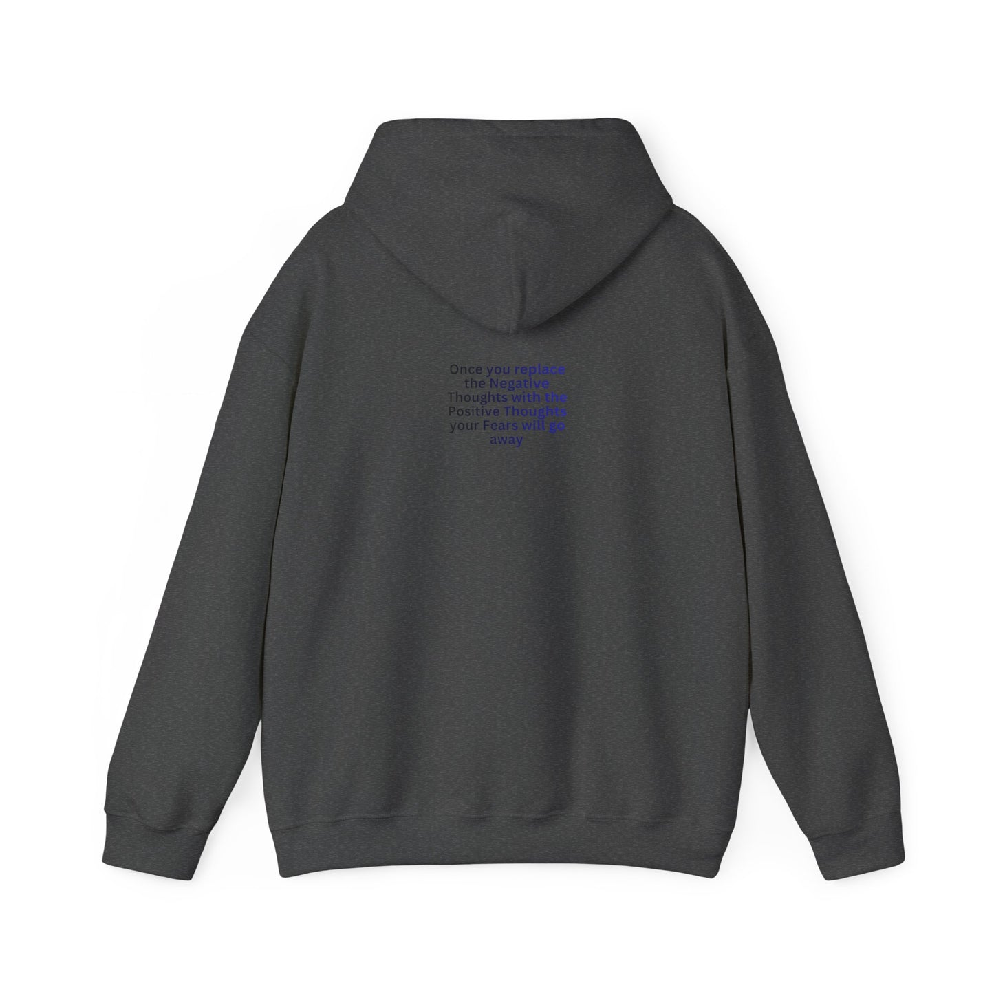 Mental Health Matters Hoodie — Colorful Awareness Pullover with Inspirational Back Quote