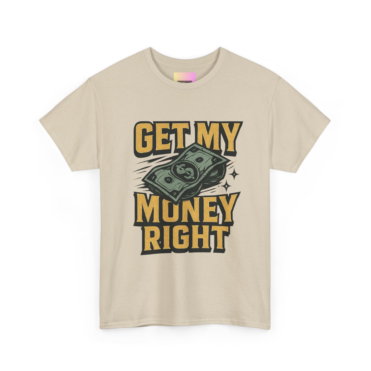 Get My Money Right T-Shirt — Retro Cash Graphic Tee