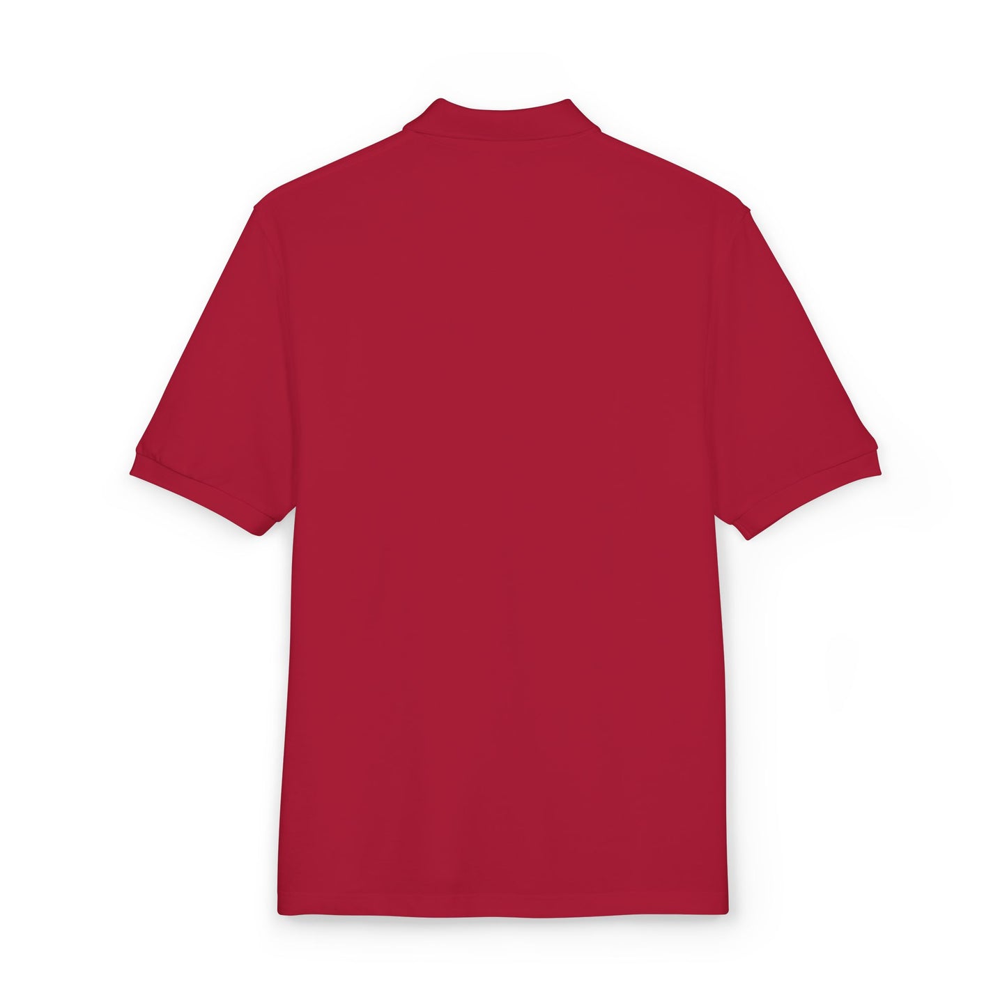 Embroidered Distressed Pride Flag Polo