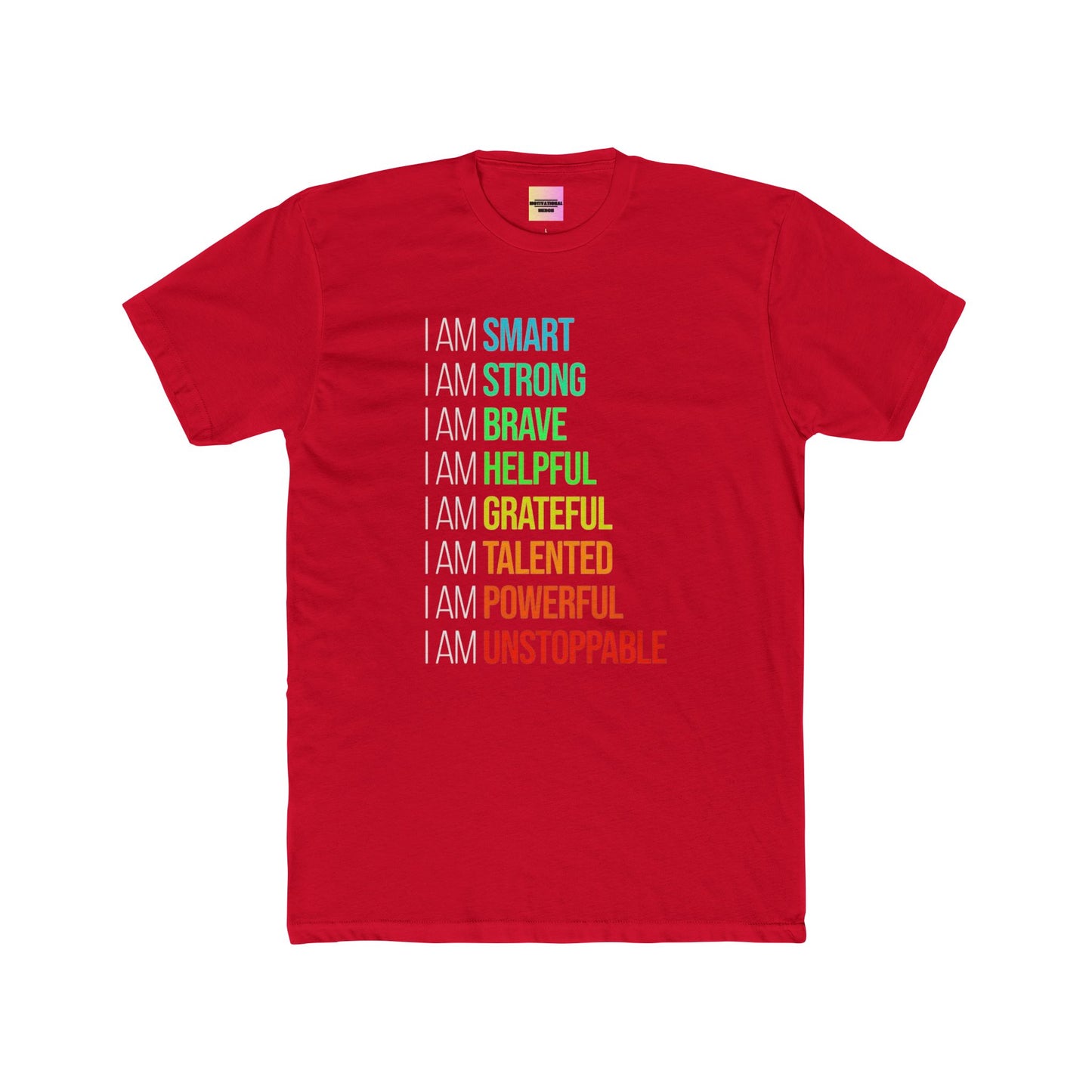 I Am Unstoppable Affirmation Tee — Positive Self-Love Graphic T-Shirt