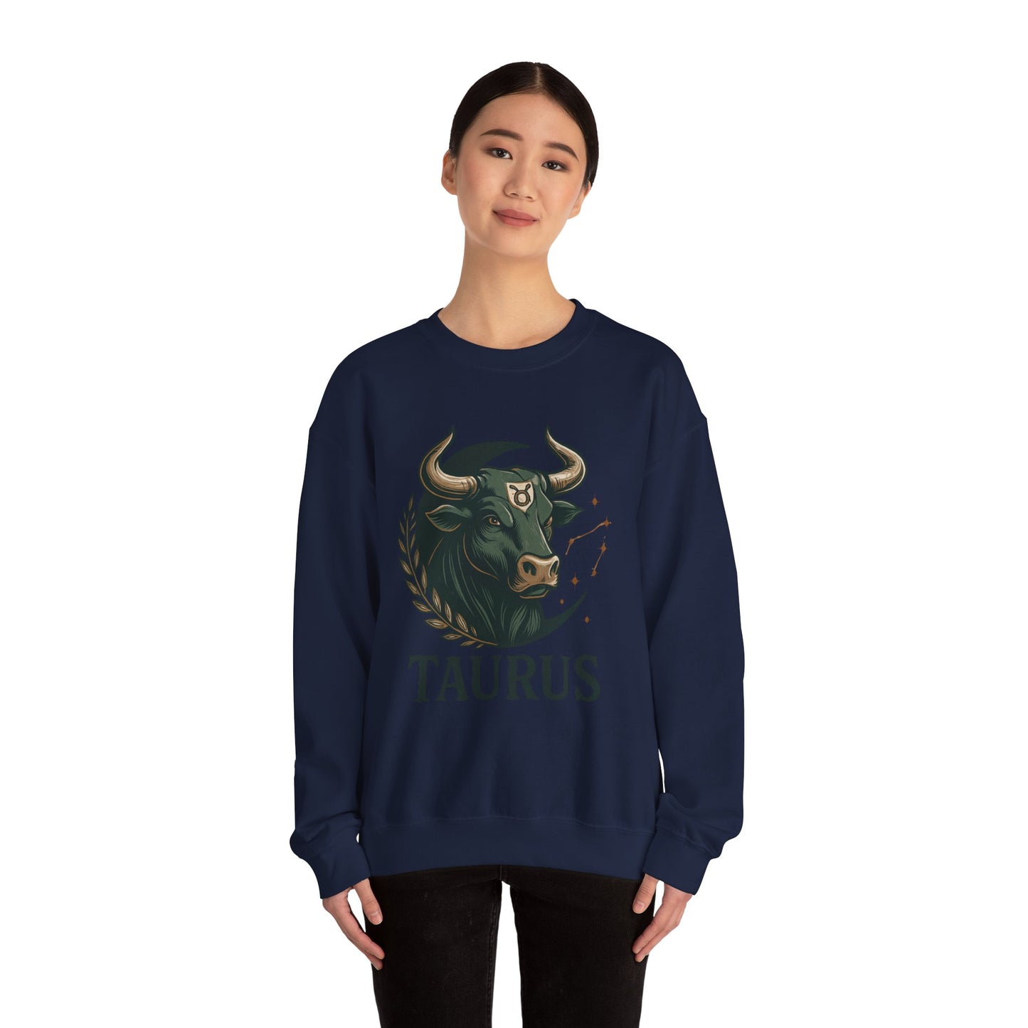 Taurus Zodiac Sweatshirt — Bull Constellation Astrology Crewneck