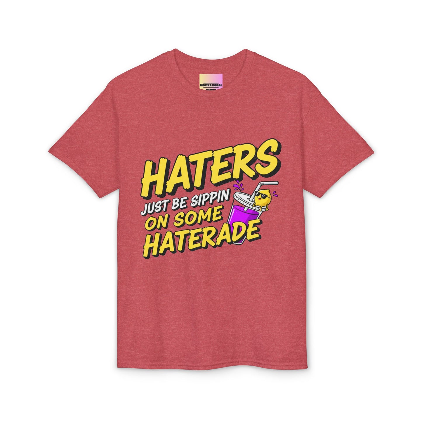 Haters Gonna Hate Tee — Retro Neon Soda Can Graphic T-Shirt