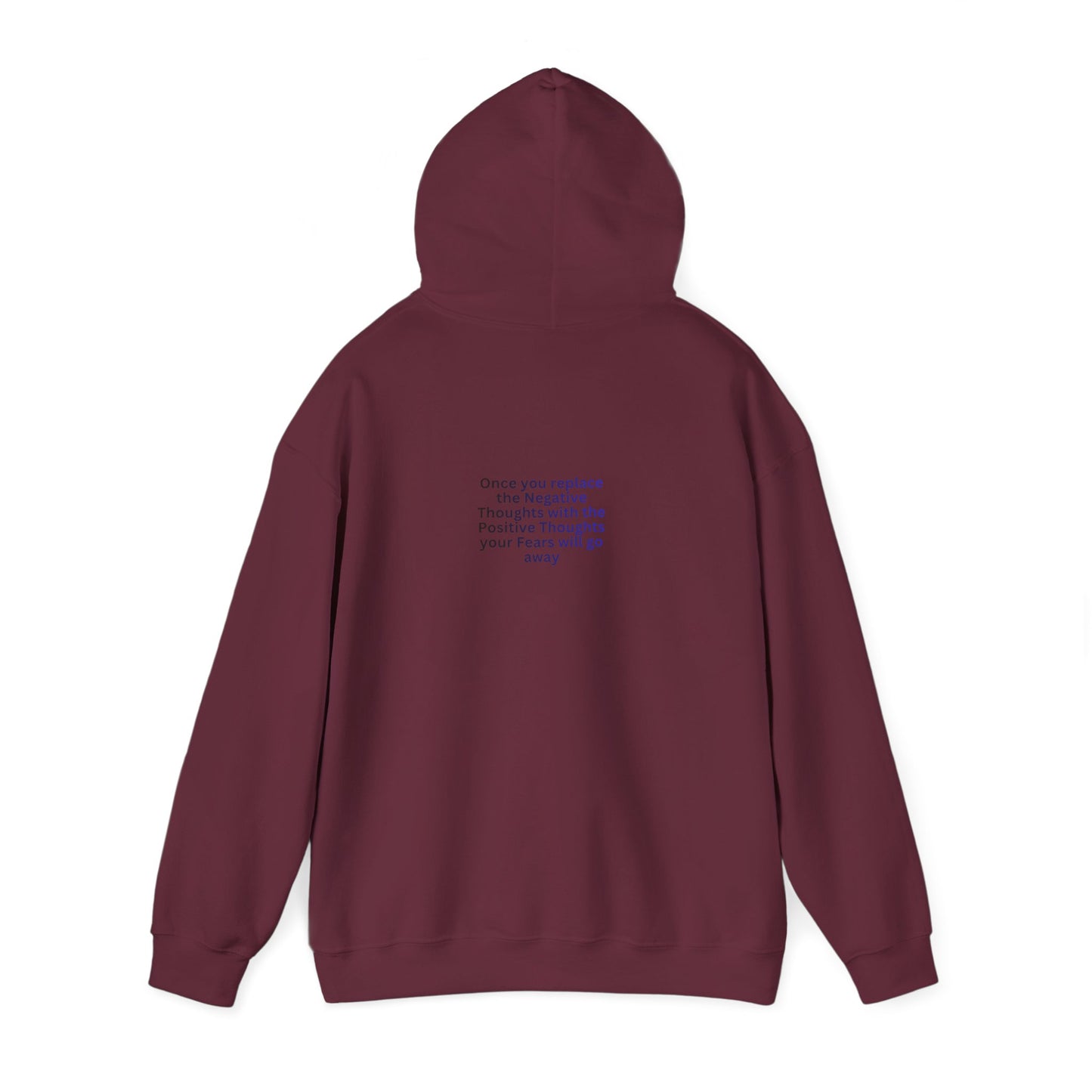 Mental Health Matters Hoodie — Colorful Awareness Pullover with Inspirational Back Quote
