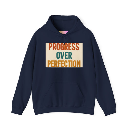 Progress Over Perfection Hoodie | Unisex Sweatshirt, Motivational Gift, Cozy Wear, Perfect for Self-Care Days, Inspirational Apparel, [...]