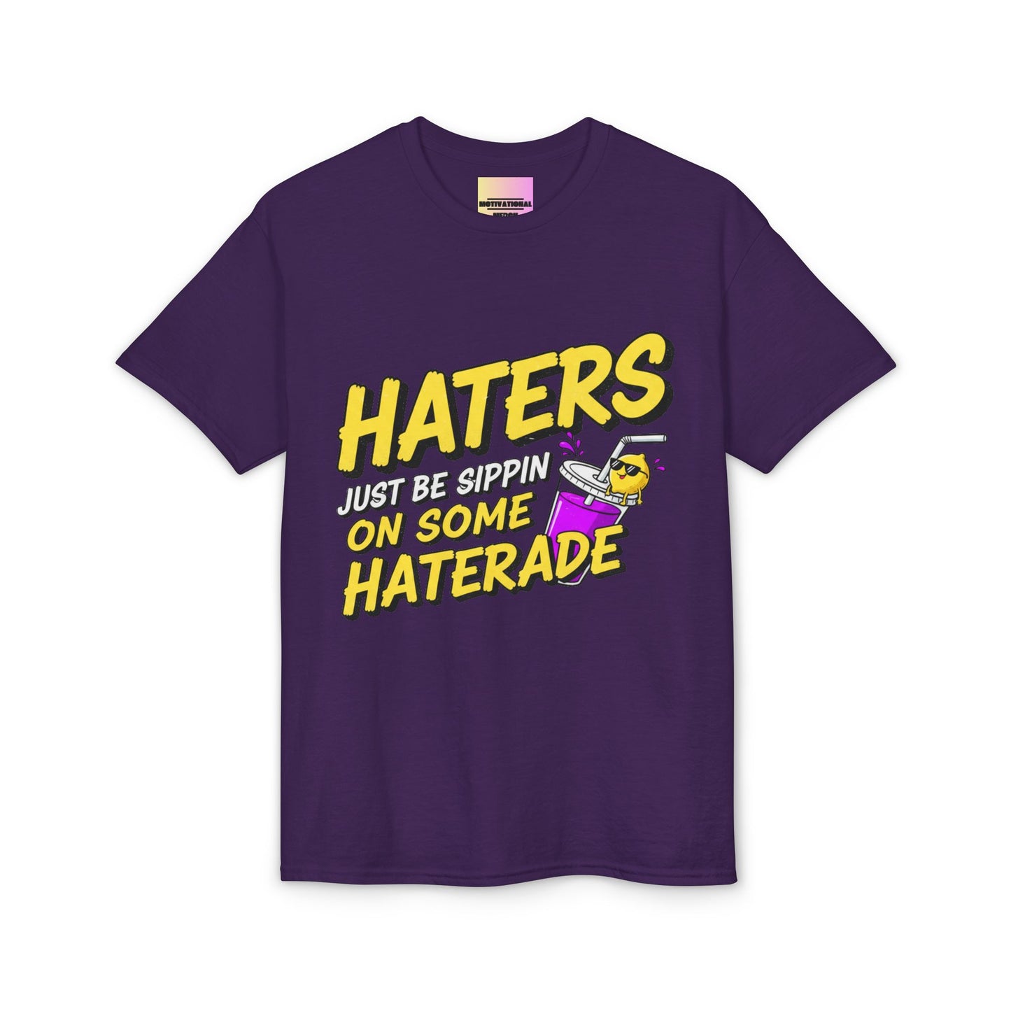 Haters Gonna Hate Tee — Retro Neon Soda Can Graphic T-Shirt