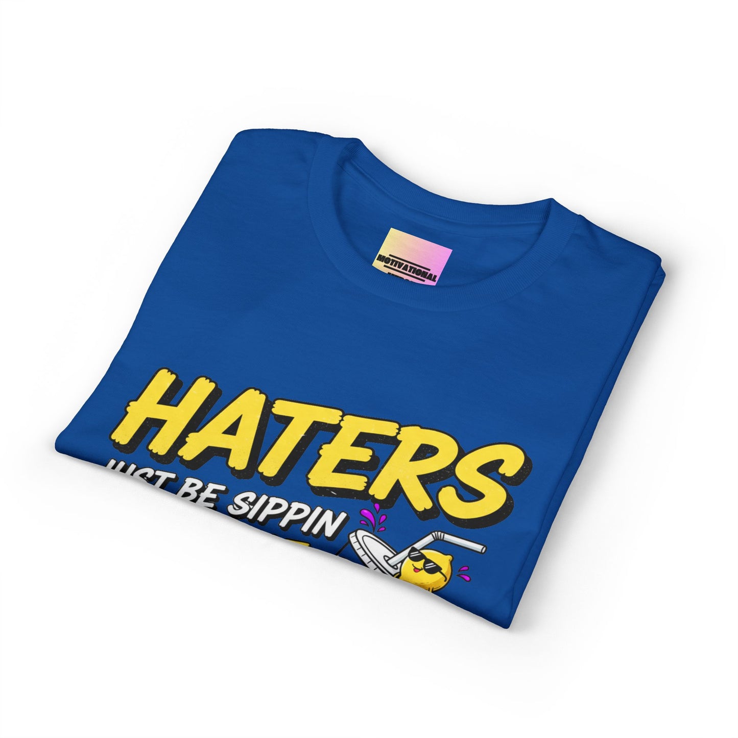 Haters Gonna Hate Tee — Retro Neon Soda Can Graphic T-Shirt