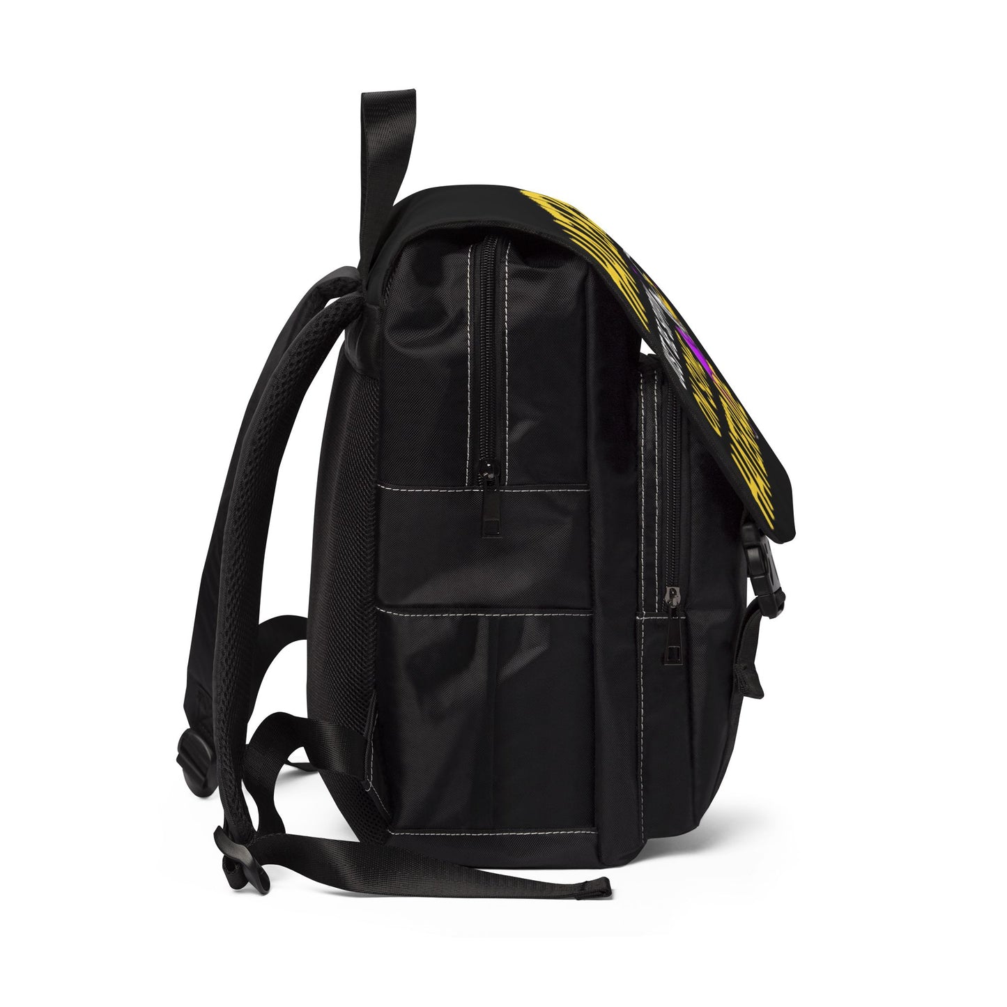 Haters Gonna Sip Backpack – Graphic Casual Shoulder Bag with 'Haters Just Be Sippin' on Some Haterade' Design