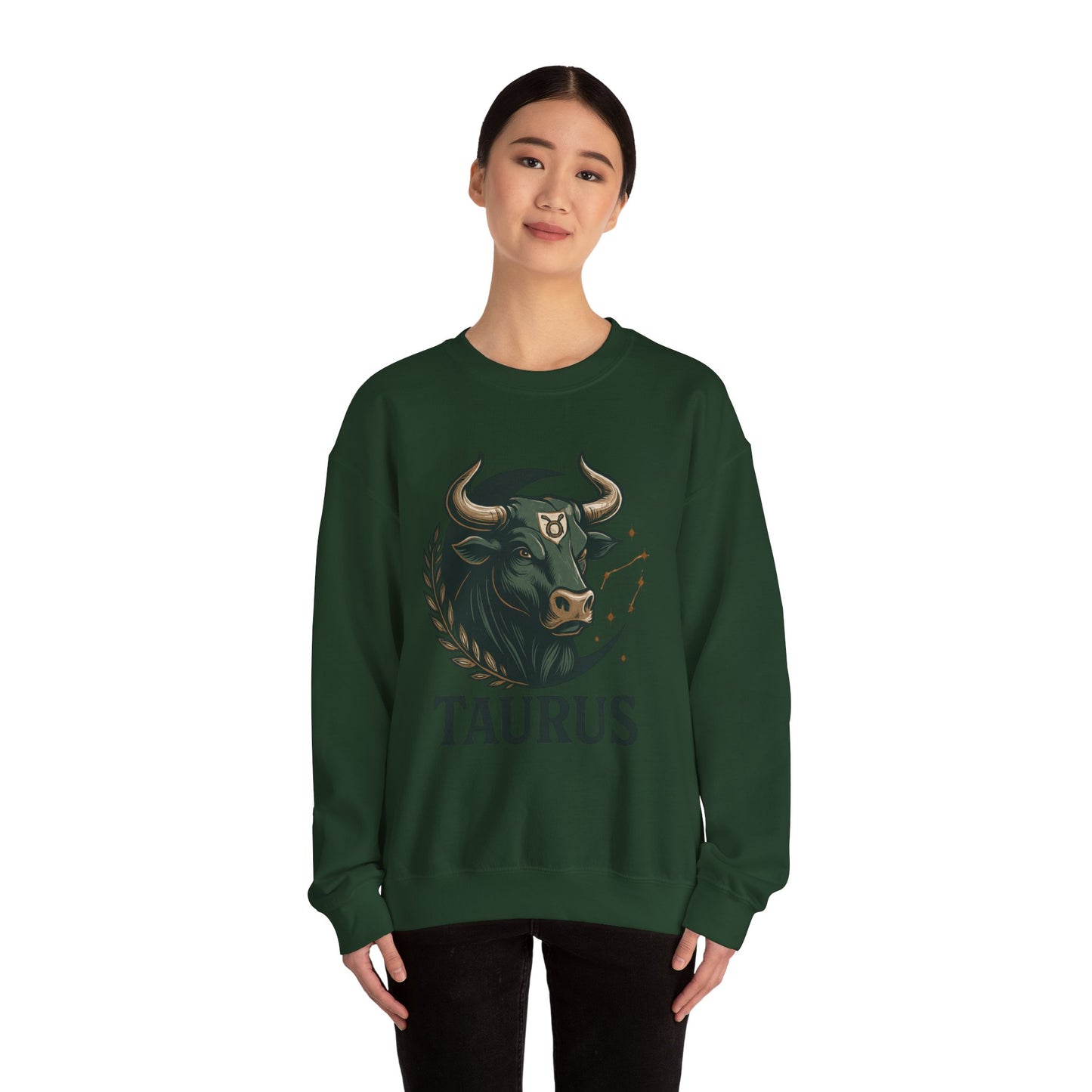 Taurus Zodiac Sweatshirt — Bull Constellation Astrology Crewneck