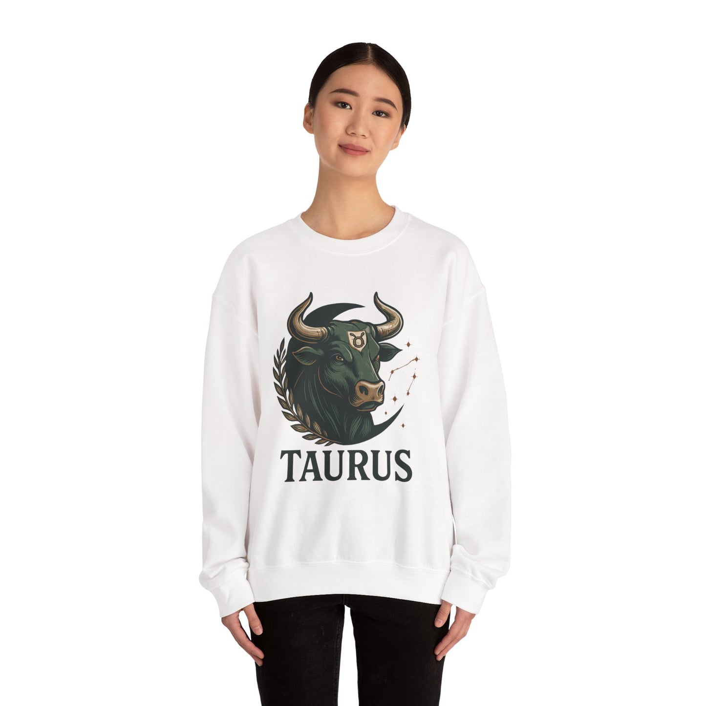 Taurus Zodiac Sweatshirt — Bull Constellation Astrology Crewneck