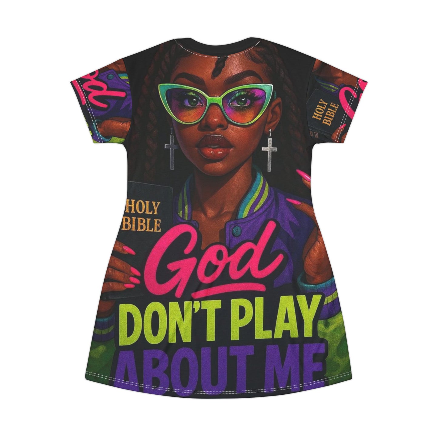 T-Shirt Dress (AOP)