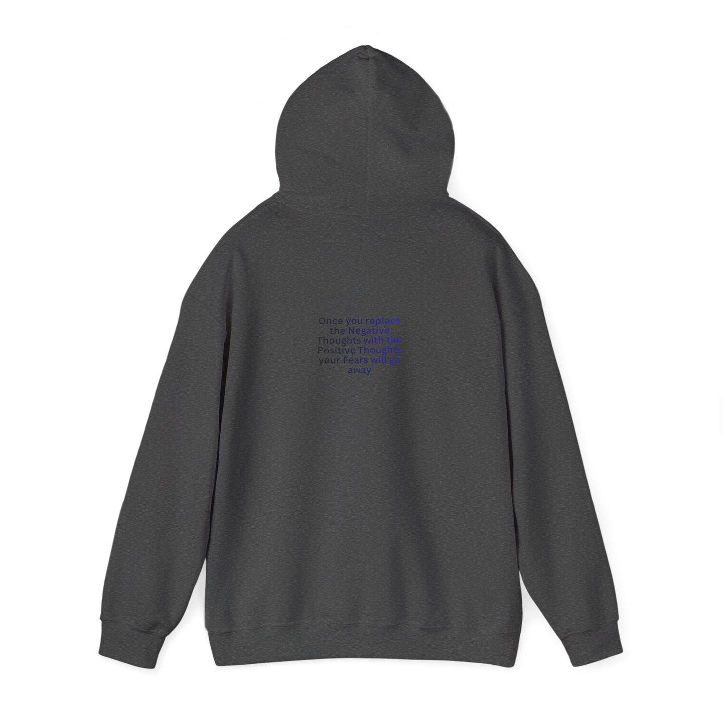 Mental Health Matters Hoodie — Colorful Awareness Pullover with Inspirational Back Quote