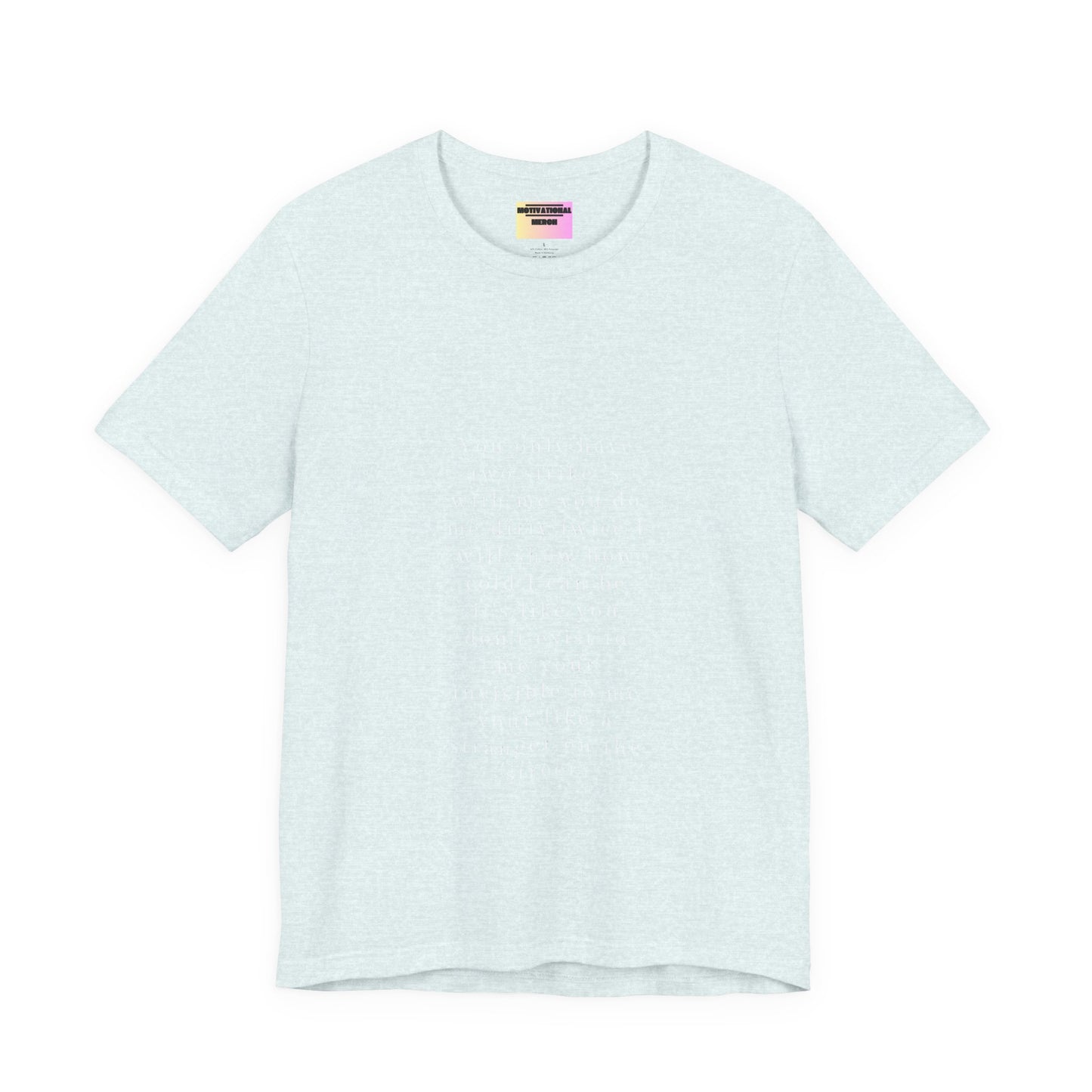 Unisex Jersey Short Sleeve Tee