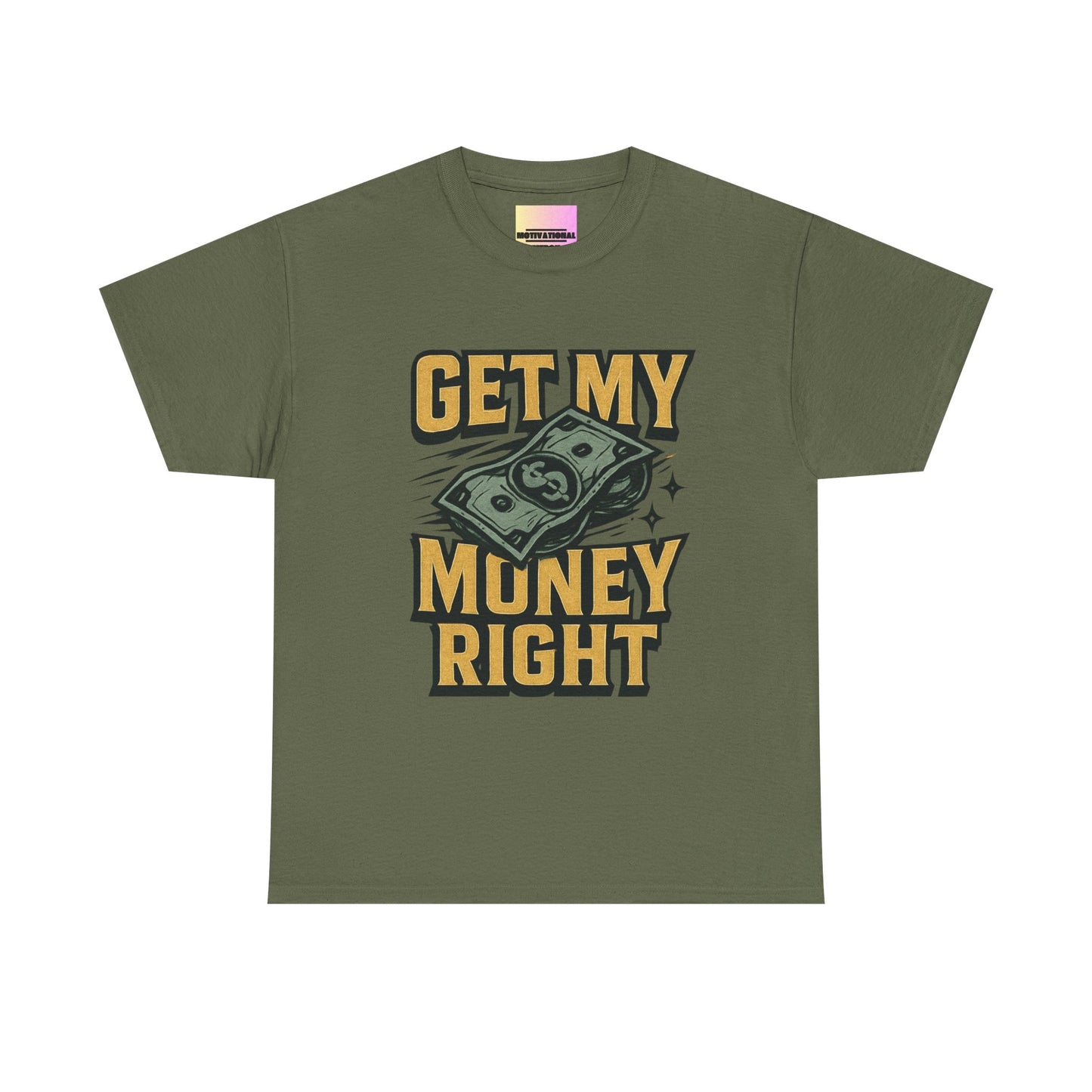 Get My Money Right T-Shirt — Retro Cash Graphic Tee