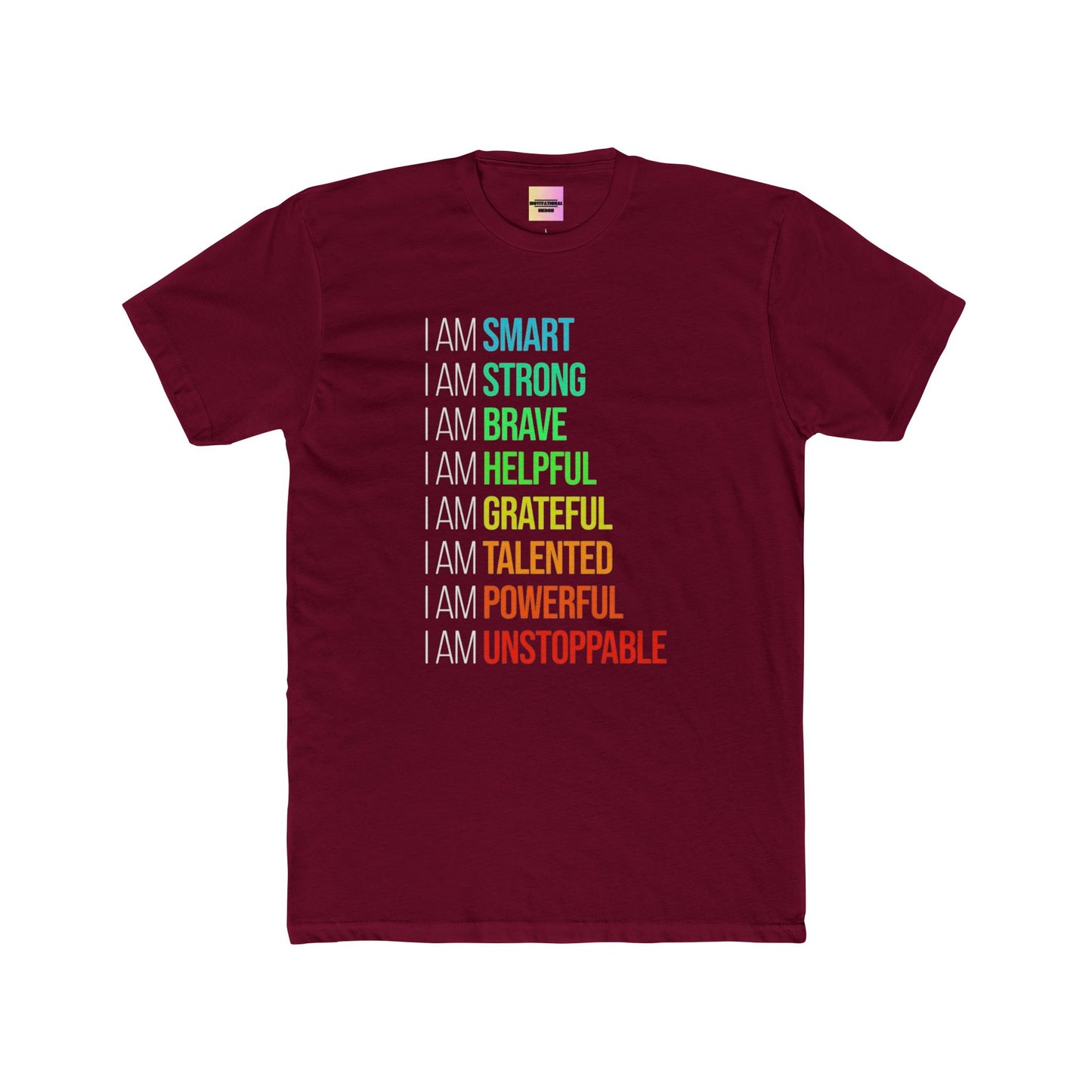 I Am Unstoppable Affirmation Tee — Positive Self-Love Graphic T-Shirt