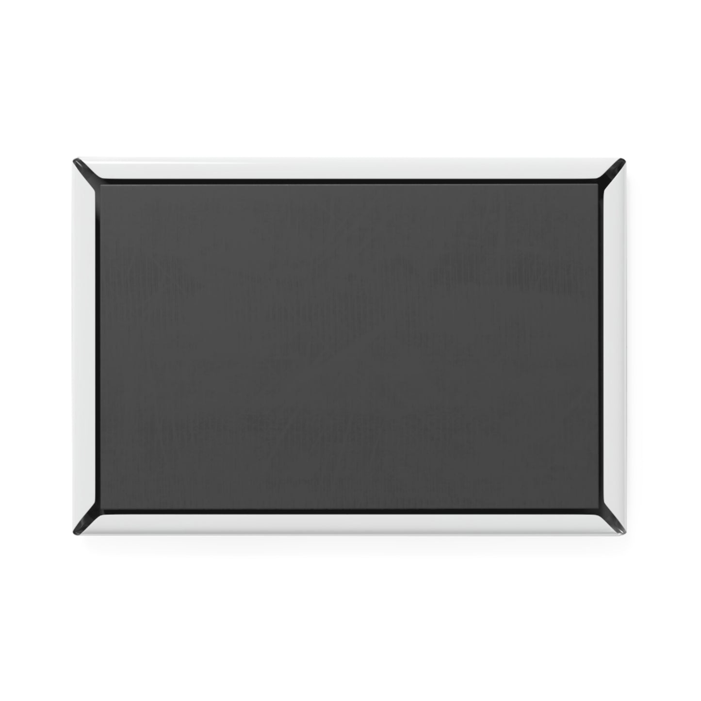 Silence Is Karma Meditation Rectangle Magnet