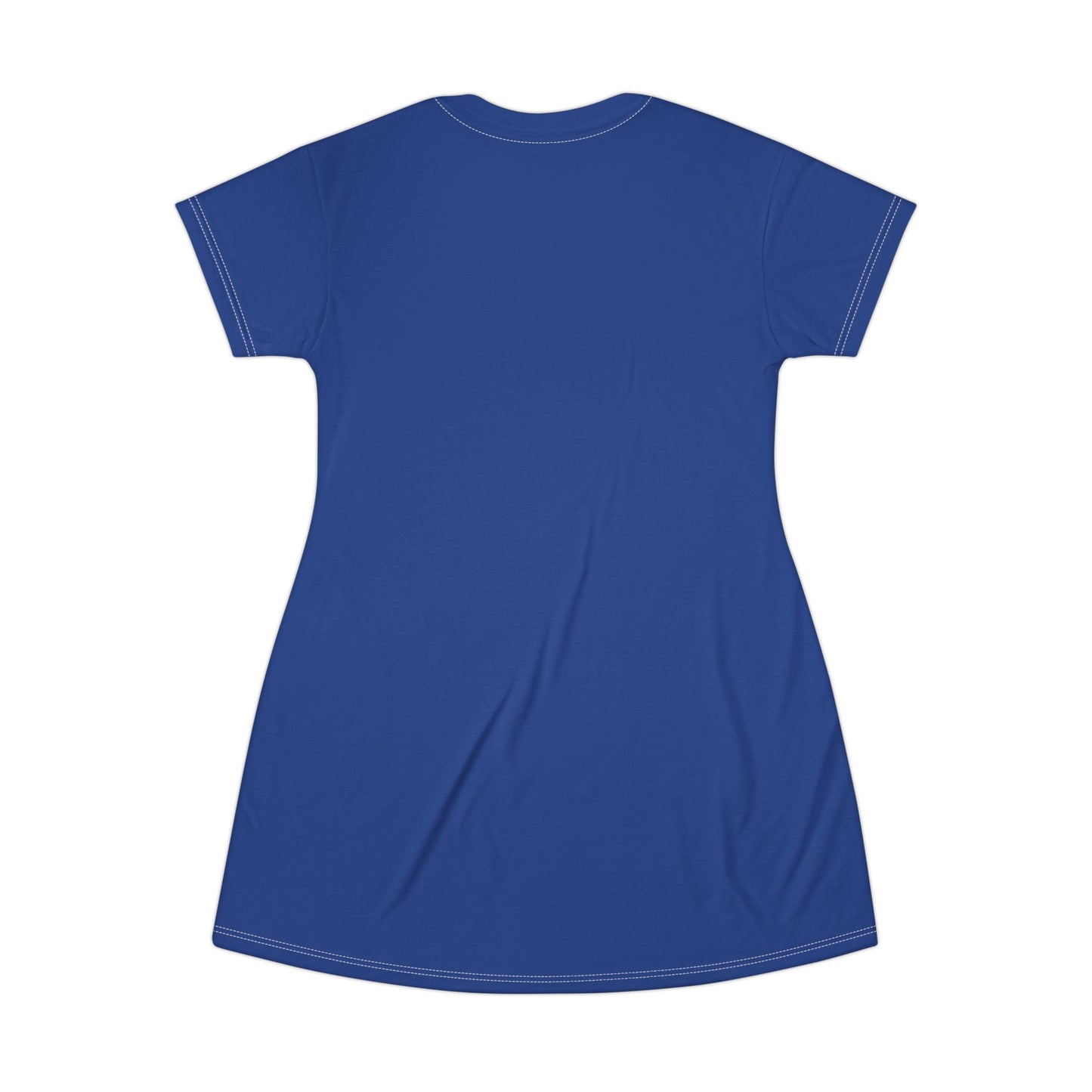 Motivational Quote T-Shirt Dress — "Life Is Like a Remote, Only You Can Change It"