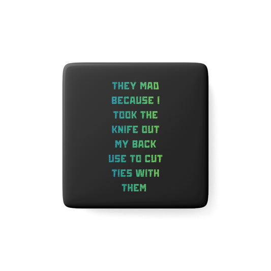 Porcelain Magnet, Square